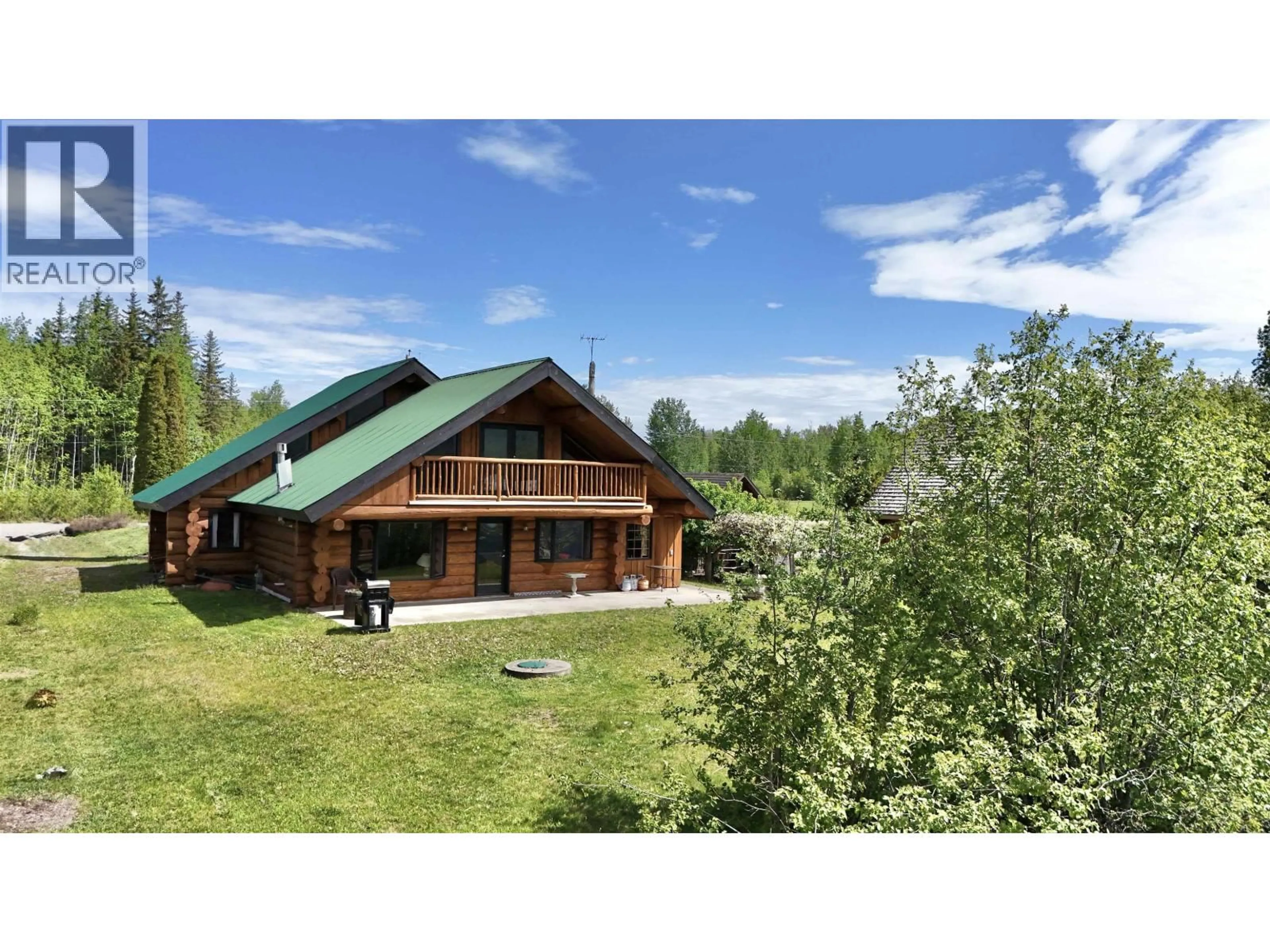A pic from outside/outdoor area/front of a property/back of a property/a pic from drone, mountain view for 6463 HETHERINGTON ROAD, Smithers British Columbia V0J2N2