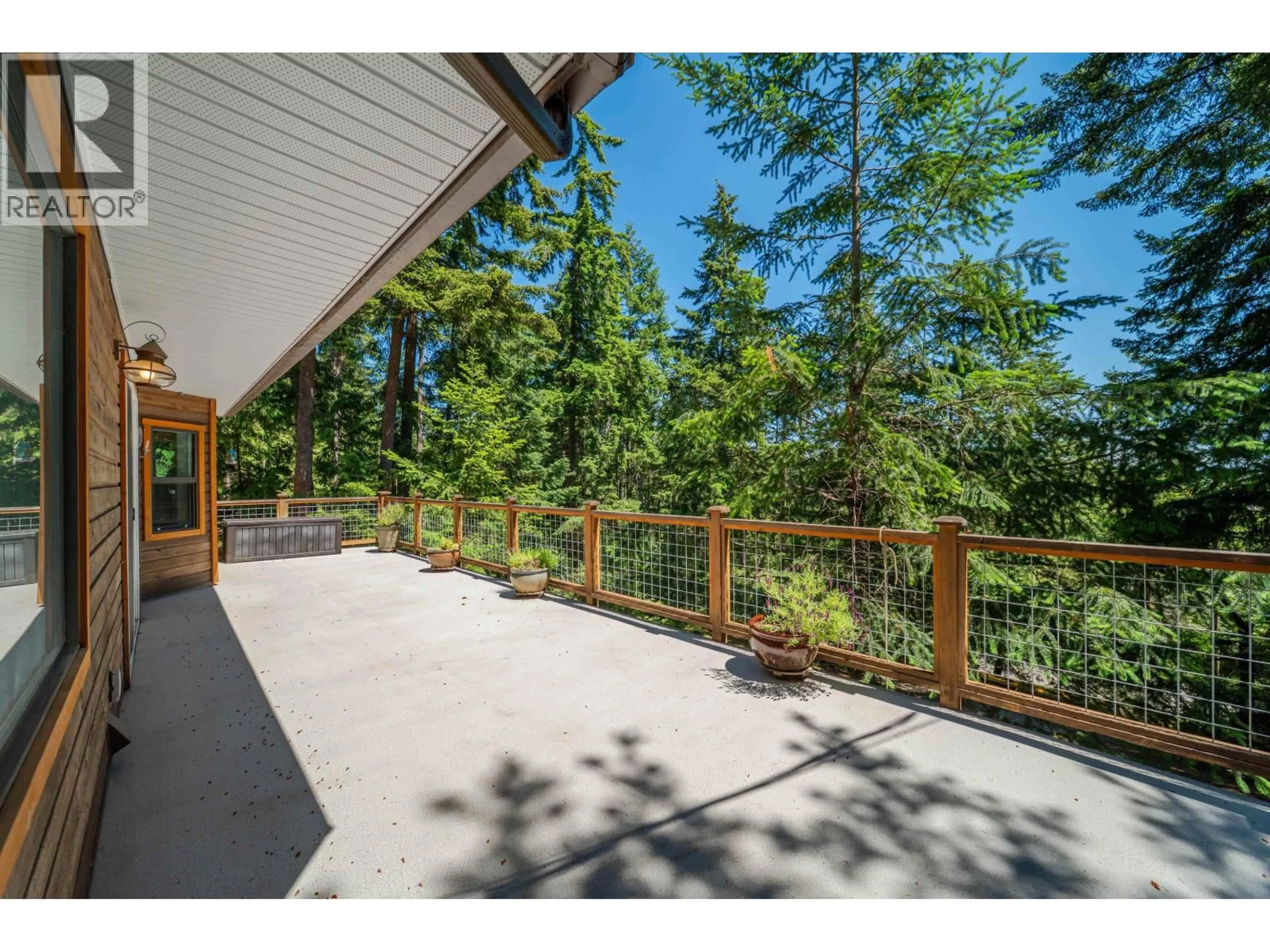 Patio, forest/trees view for 715 FERNHILL ROAD, Mayne Island British Columbia V0N2J2