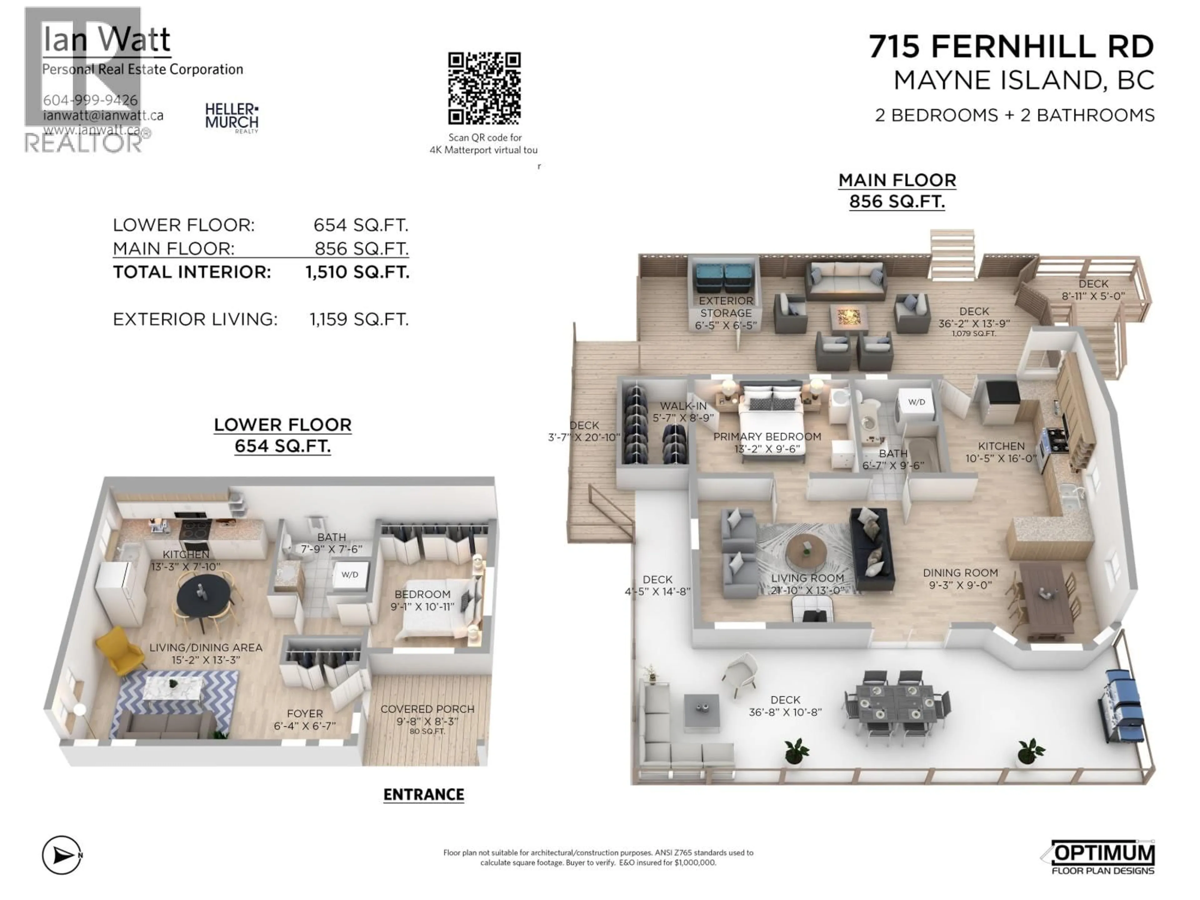Floor plan for 715 FERNHILL ROAD, Mayne Island British Columbia V0N2J2