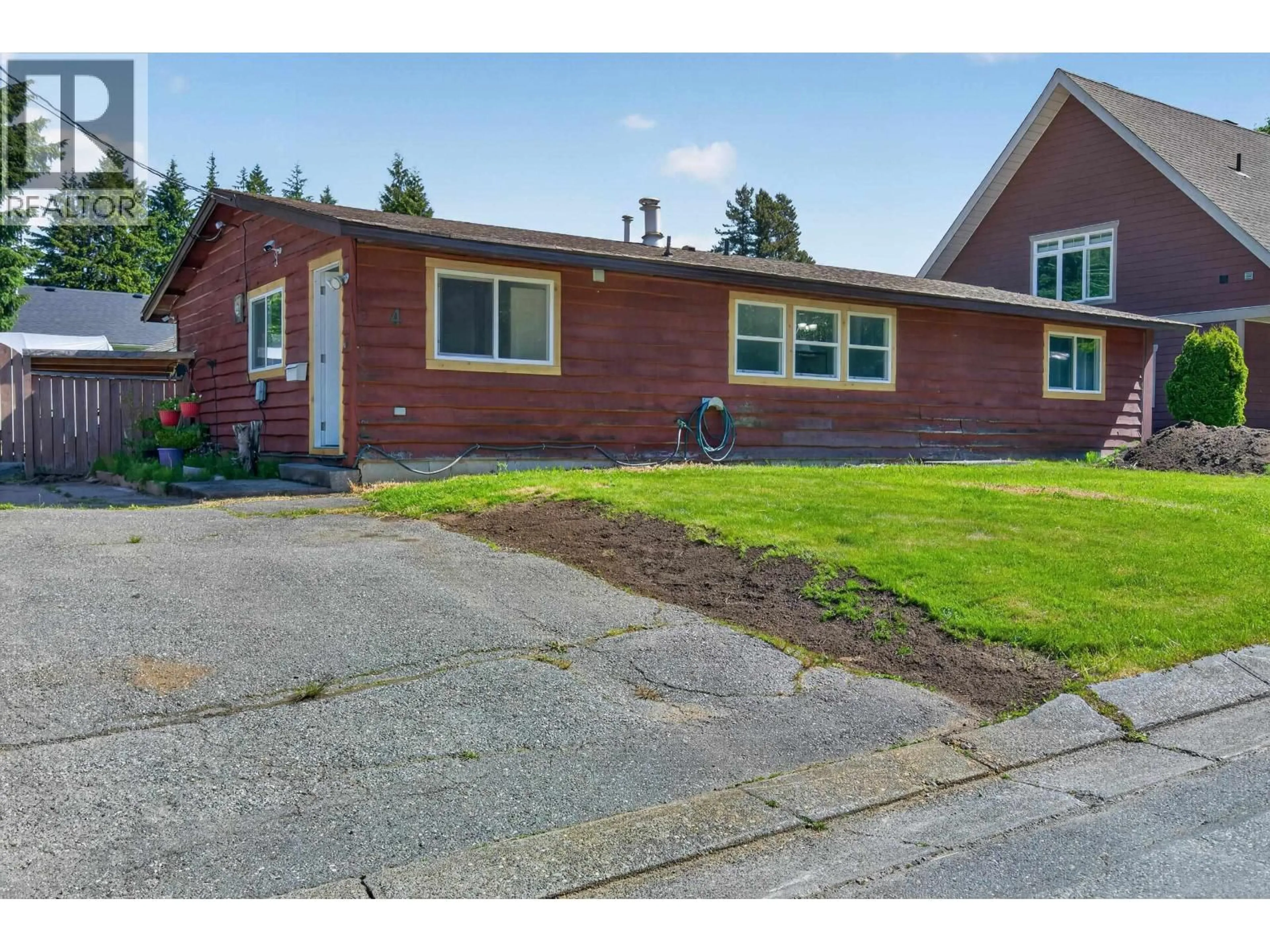 Home with brick exterior material, street for 4 DRAKE STREET, Kitimat British Columbia V8C1S4