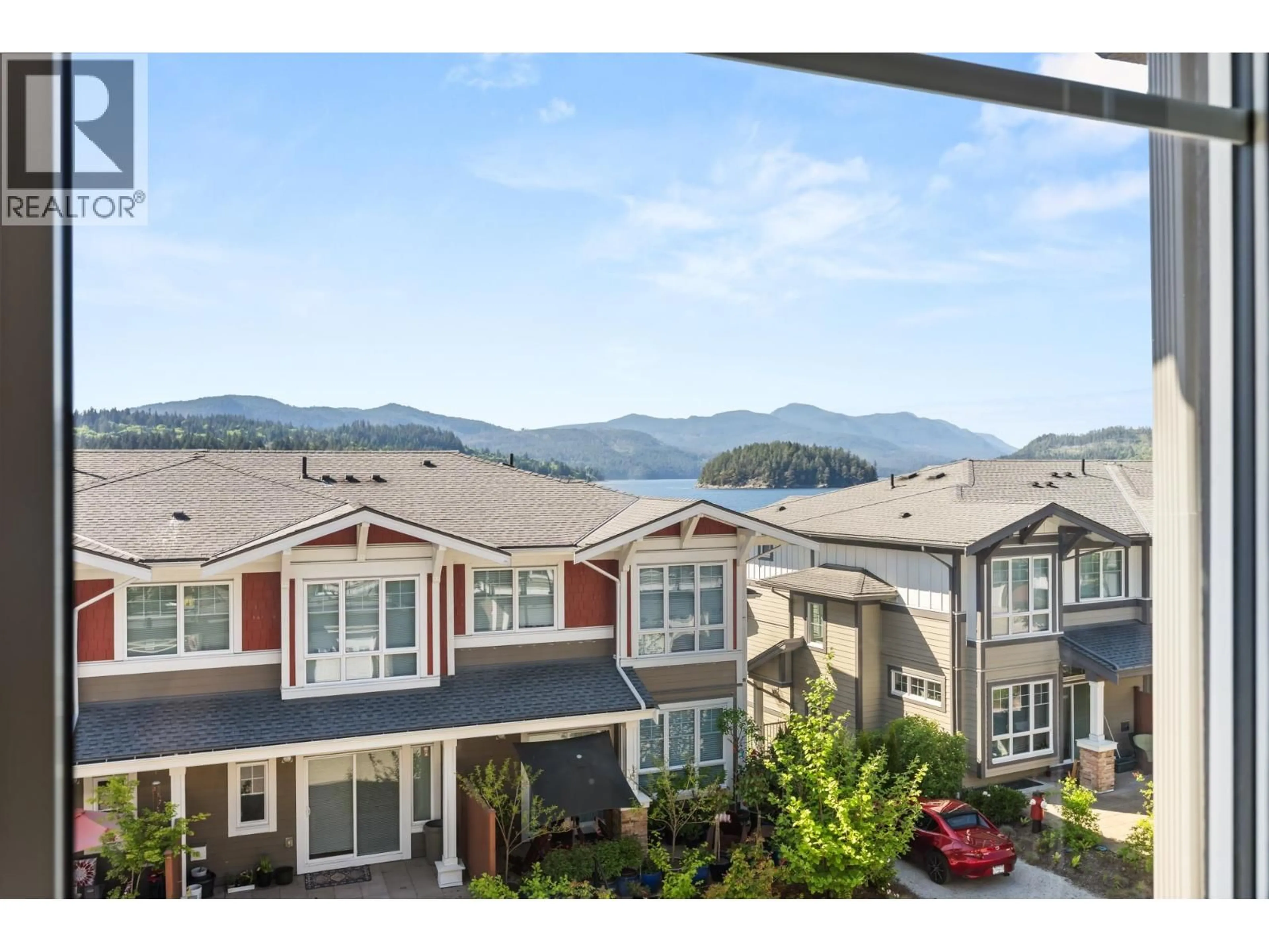 A pic from outside/outdoor area/front of a property/back of a property/a pic from drone, water/lake/river/ocean view for 5934 OLDMILL LANE, Sechelt British Columbia V7Z0S3