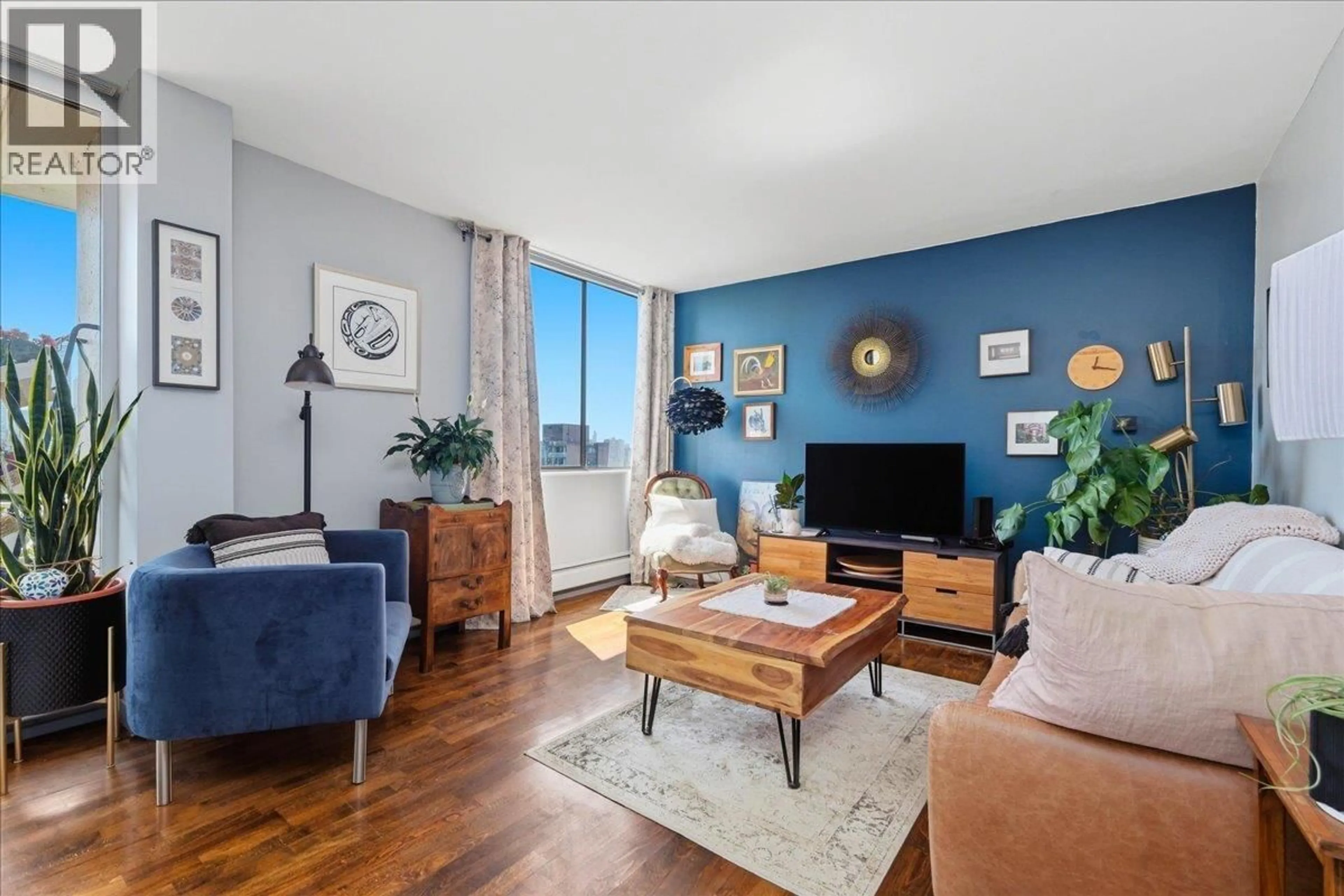 Living room with furniture, unknown for 1503 - 1816 HARO STREET, Vancouver British Columbia V6G2Y7