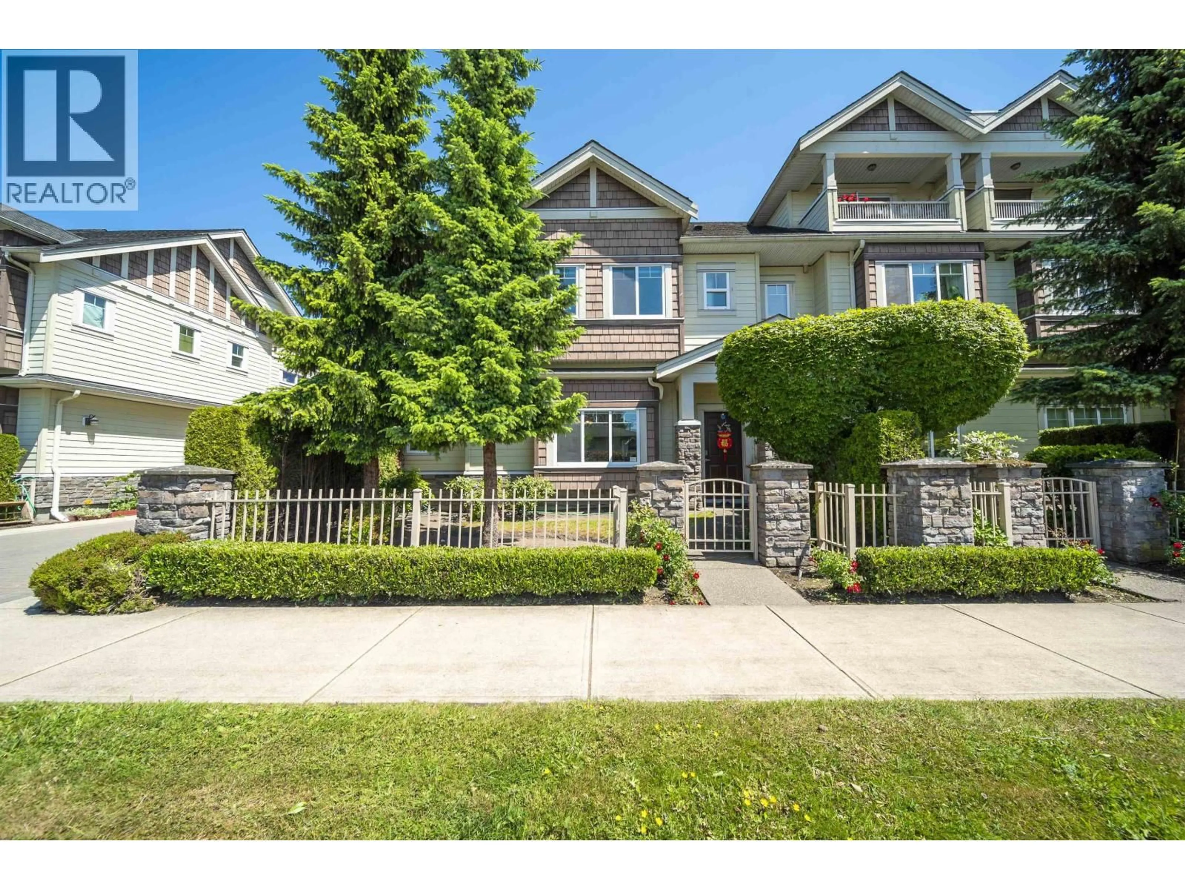 A pic from outside/outdoor area/front of a property/back of a property/a pic from drone, street for 1 - 9700 NO. 3 ROAD, Richmond British Columbia V7A1W3