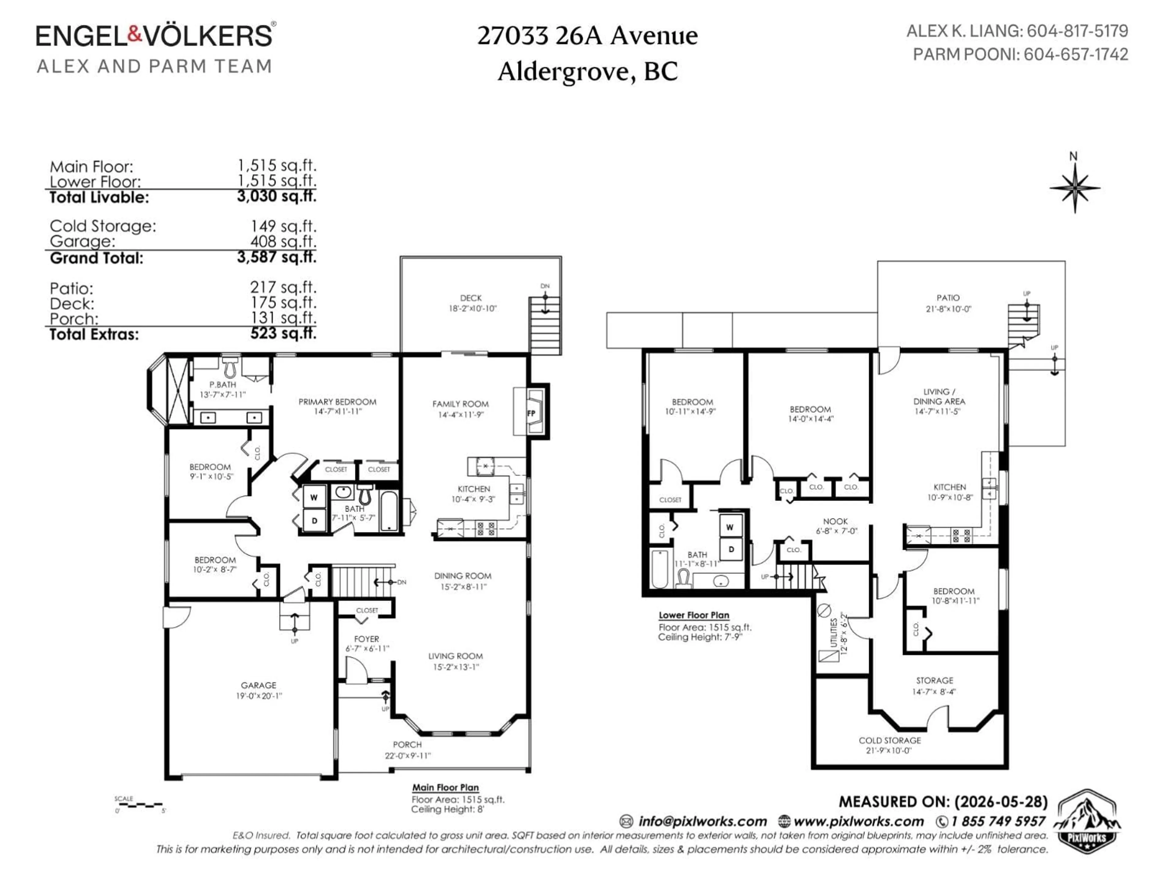 Floor plan for 27033 26A AVENUE, Langley British Columbia V4W3V5