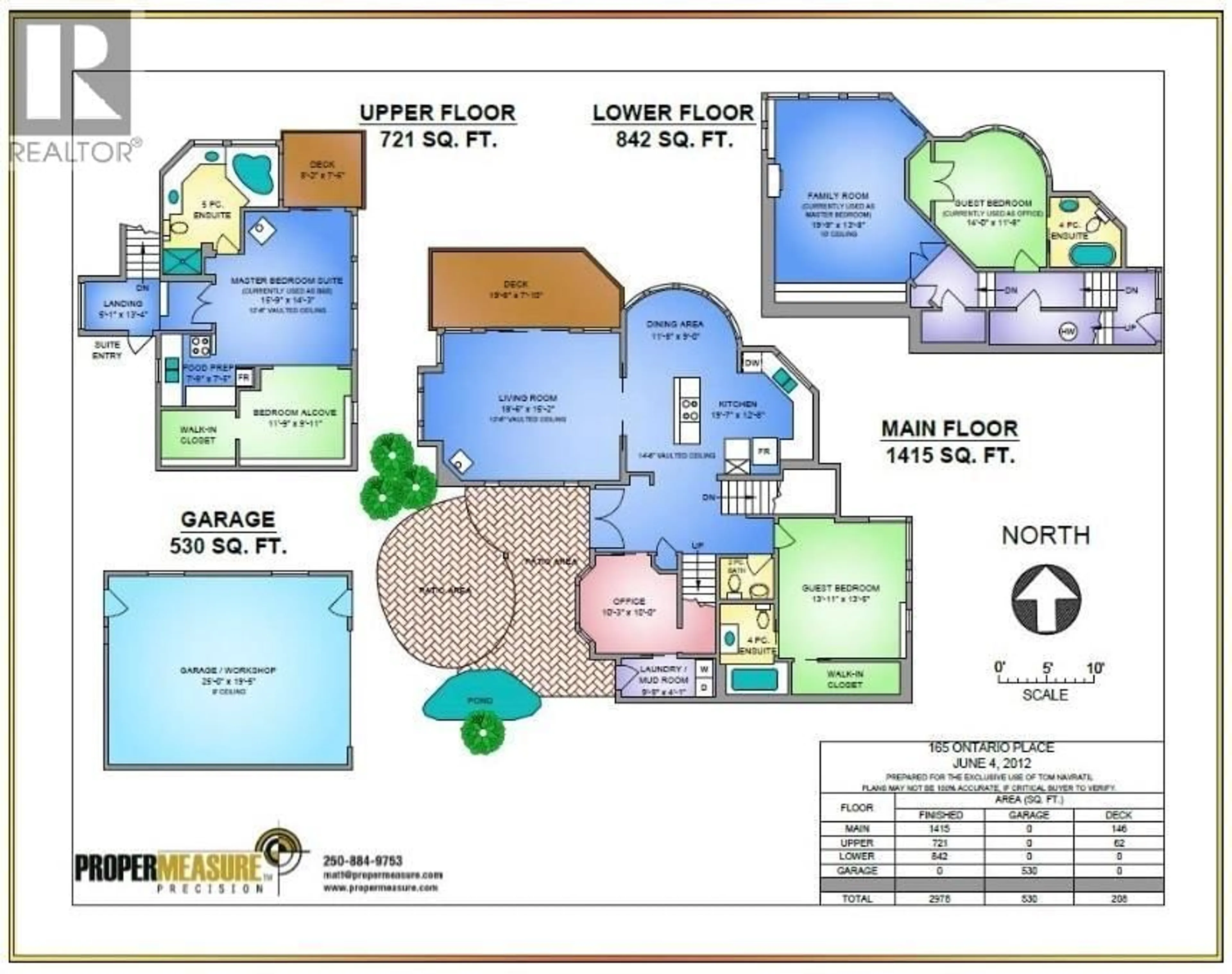 Floor plan for 165 ONTARIO PLACE, Salt Spring Island British Columbia V8K2L5