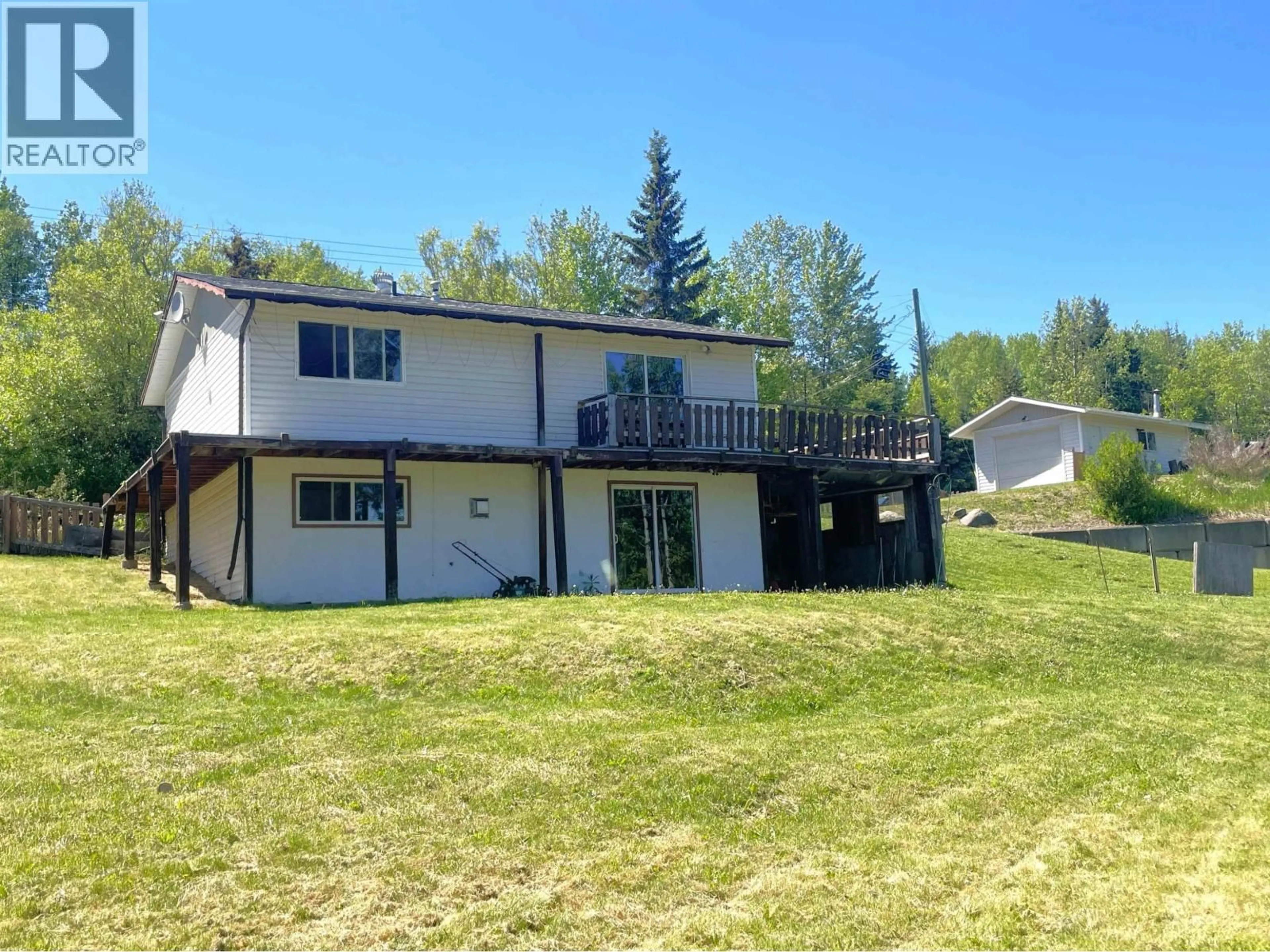 A pic from outside/outdoor area/front of a property/back of a property/a pic from drone, unknown for 3686 VICTORIA DRIVE, Smithers British Columbia V0J2N0