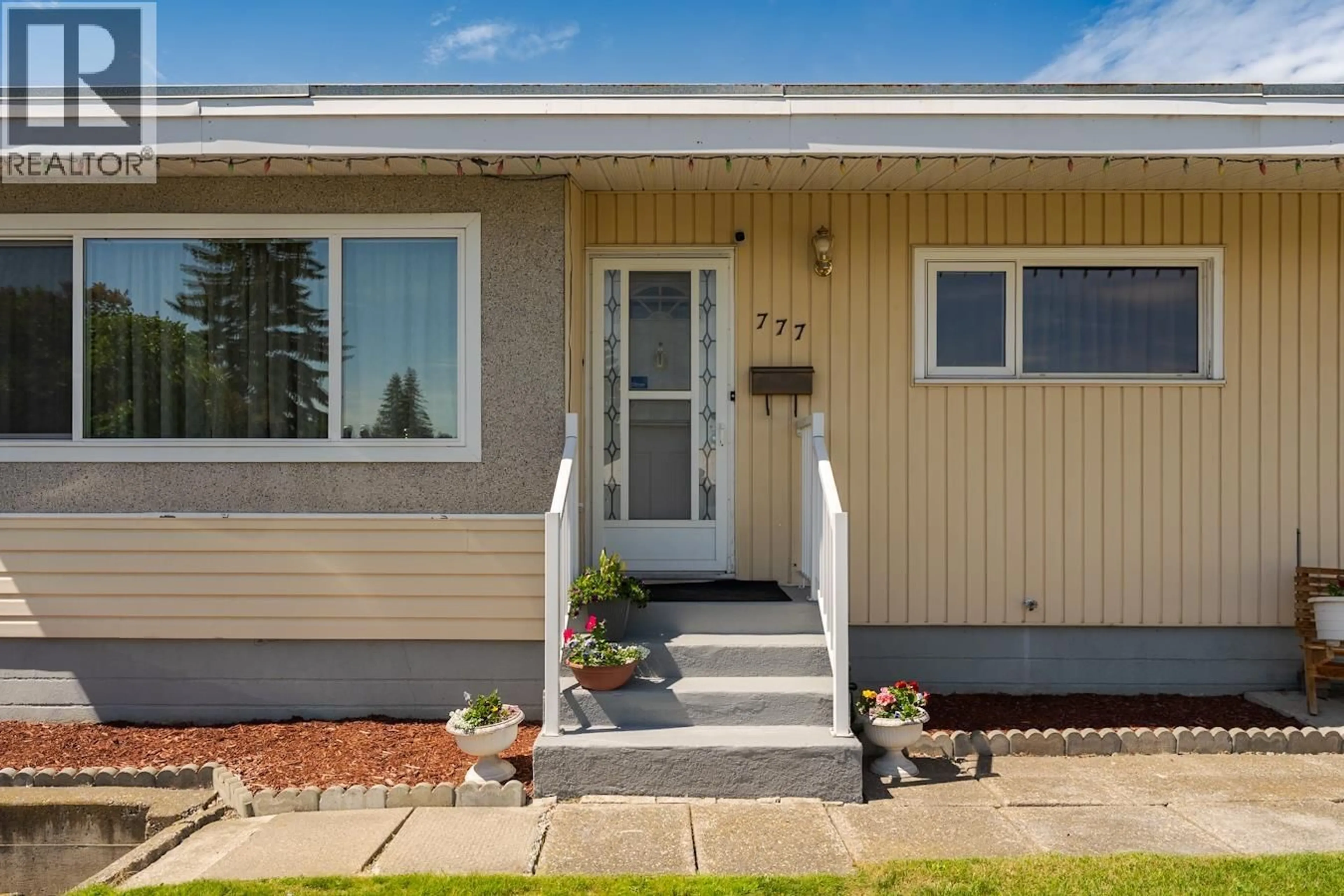 Home with vinyl exterior material, street for 777 GILLETT STREET, Prince George British Columbia V2M2T8
