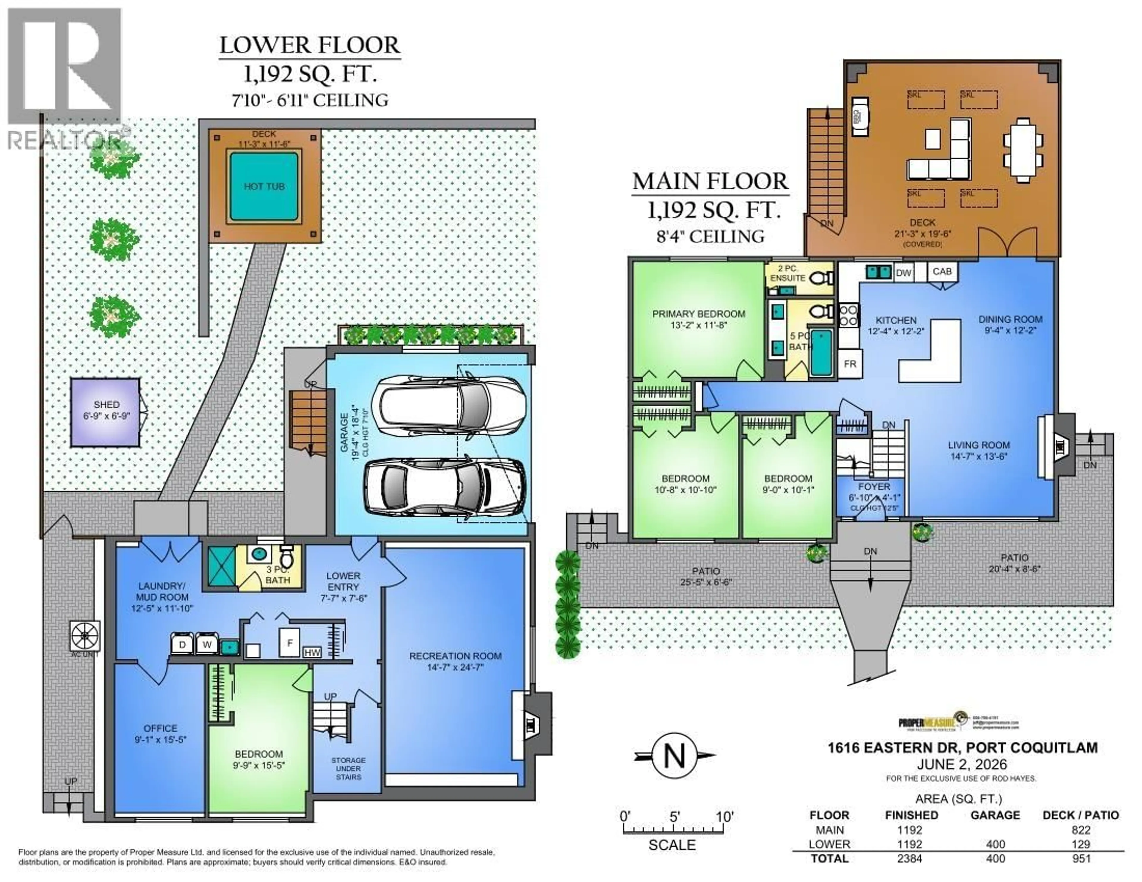 Floor plan for 1616 EASTERN DRIVE, Port Coquitlam British Columbia V3C2T3
