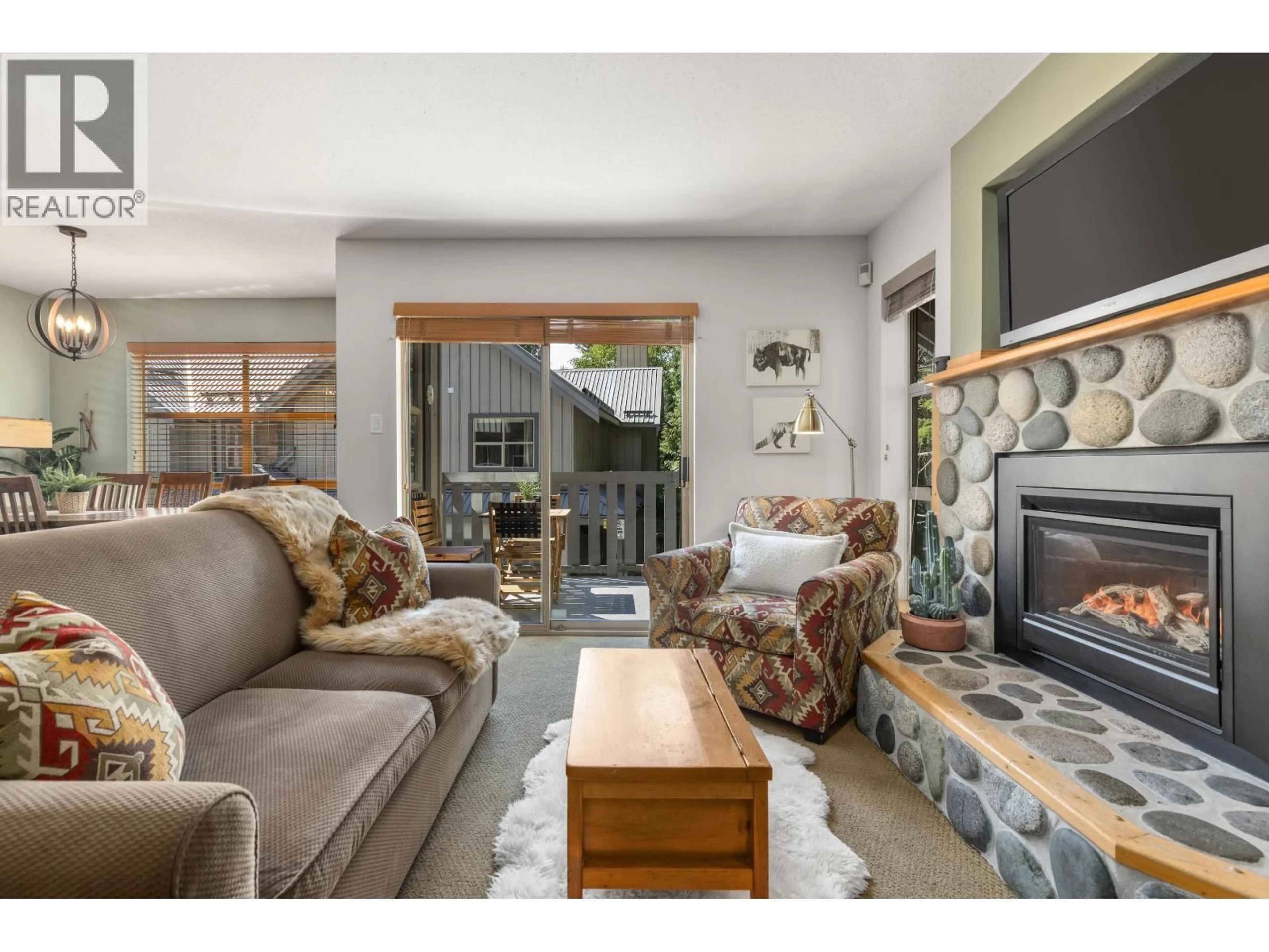 Living room with furniture, unknown for 40 - 4737 SPEARHEAD DRIVE, Whistler British Columbia V8E1E7