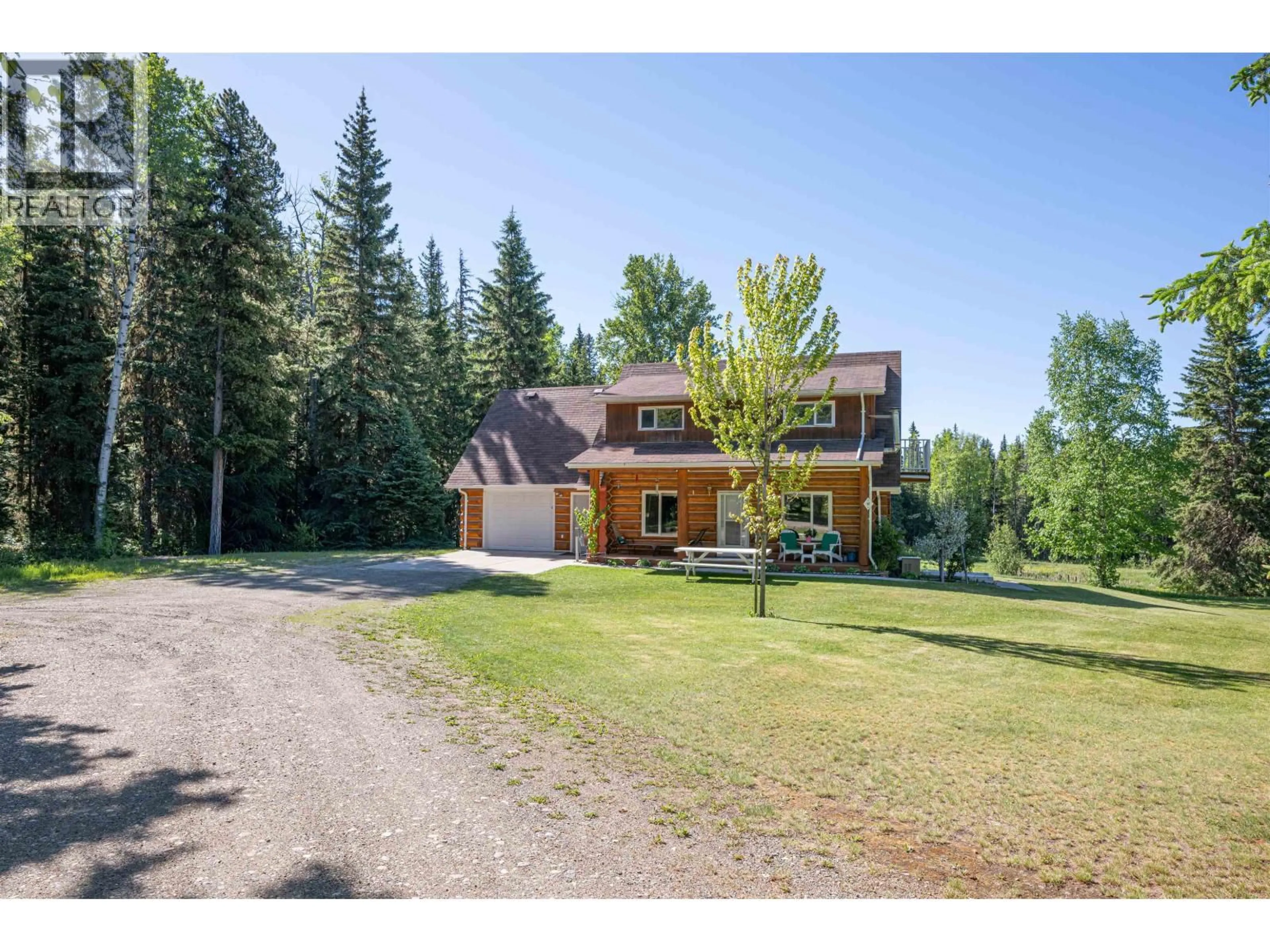 A pic from outside/outdoor area/front of a property/back of a property/a pic from drone, unknown for 5855 DAVE ROAD, Prince George British Columbia V2N6H3