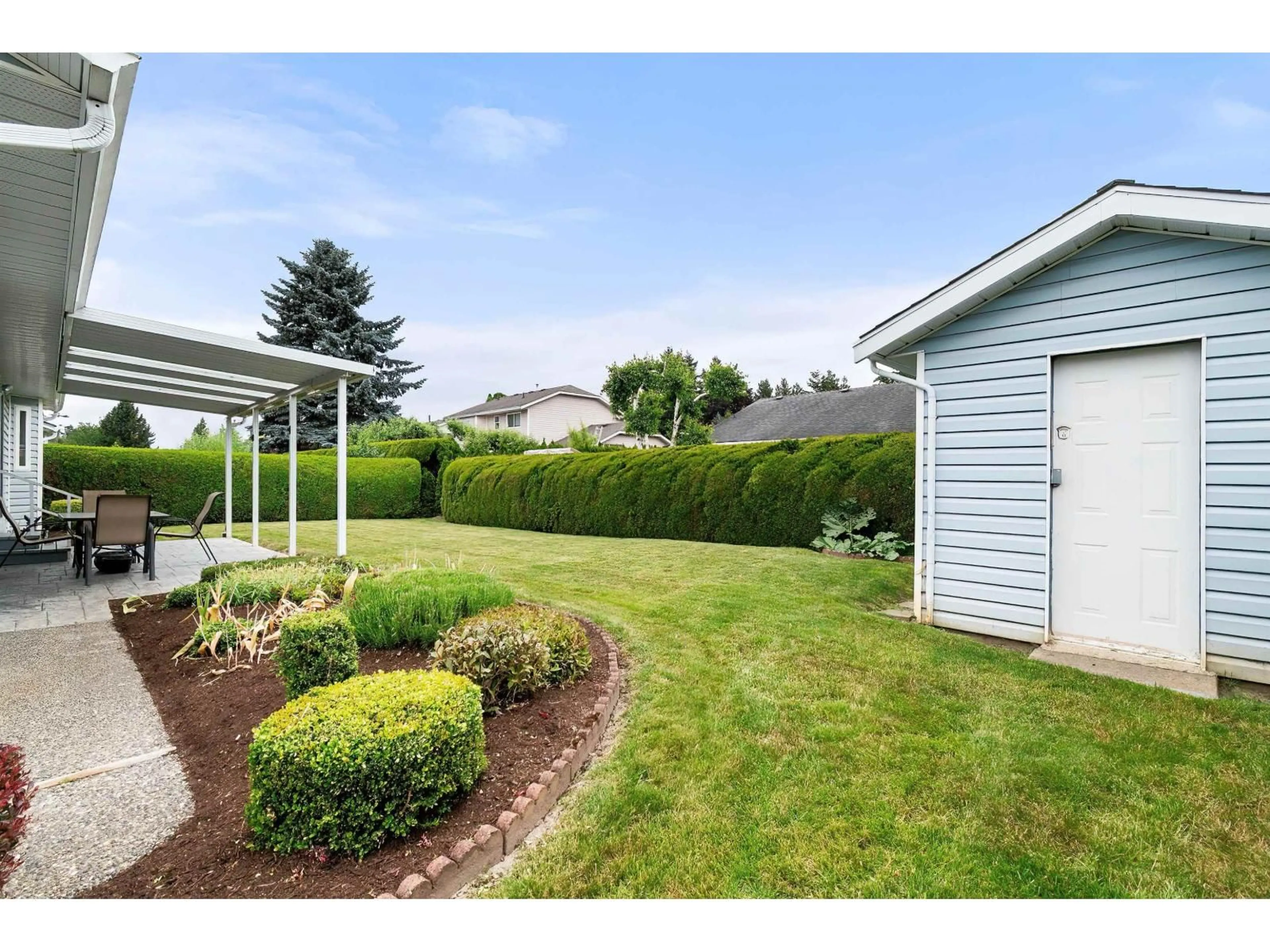 Home with vinyl exterior material, water/lake/river/ocean view for 6942 COACH LAMP DRIVE, Chilliwack British Columbia V2R2X6