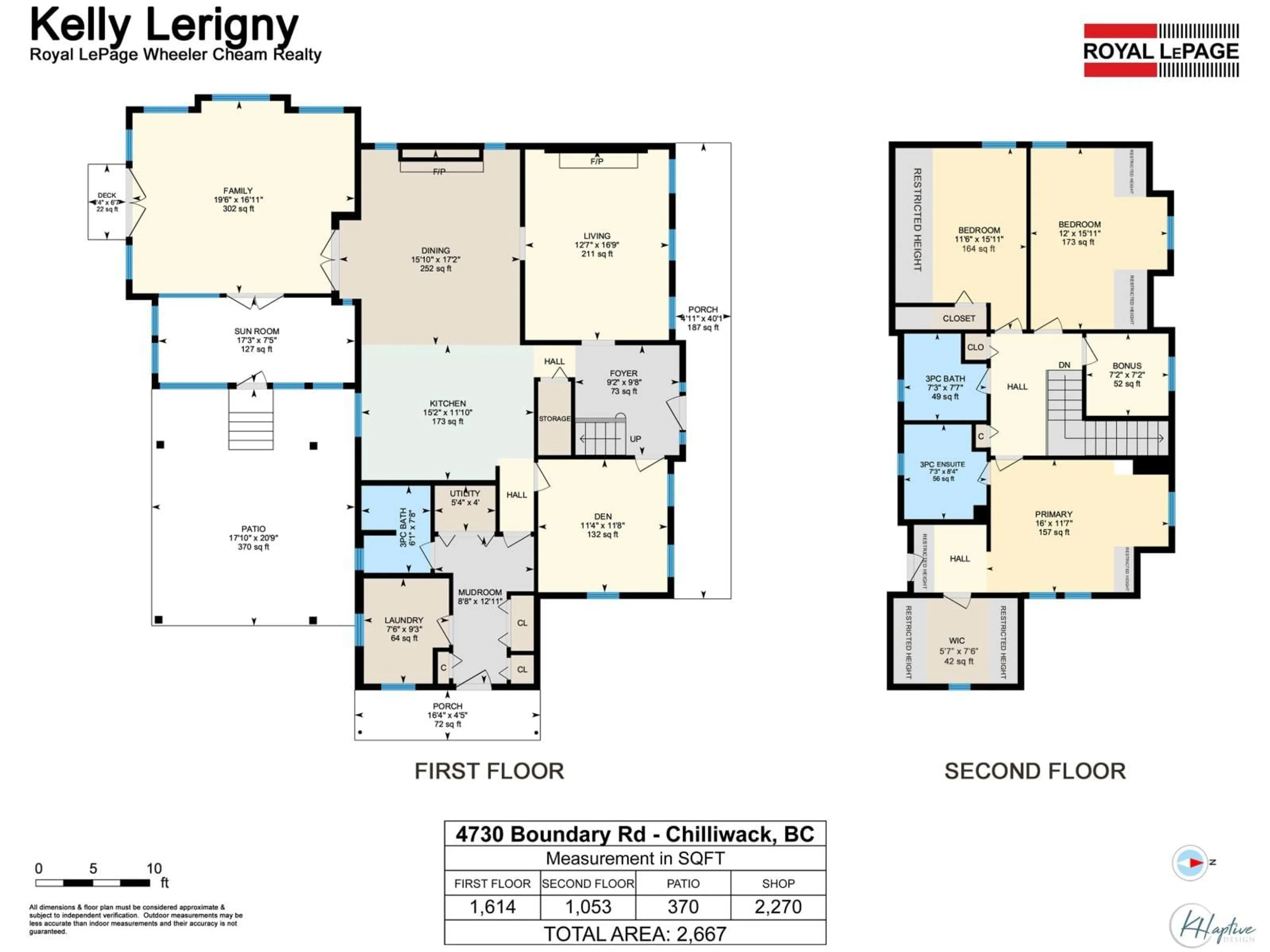 Floor plan for 4730 BOUNDARY ROAD, Yarrow British Columbia V2R5J3