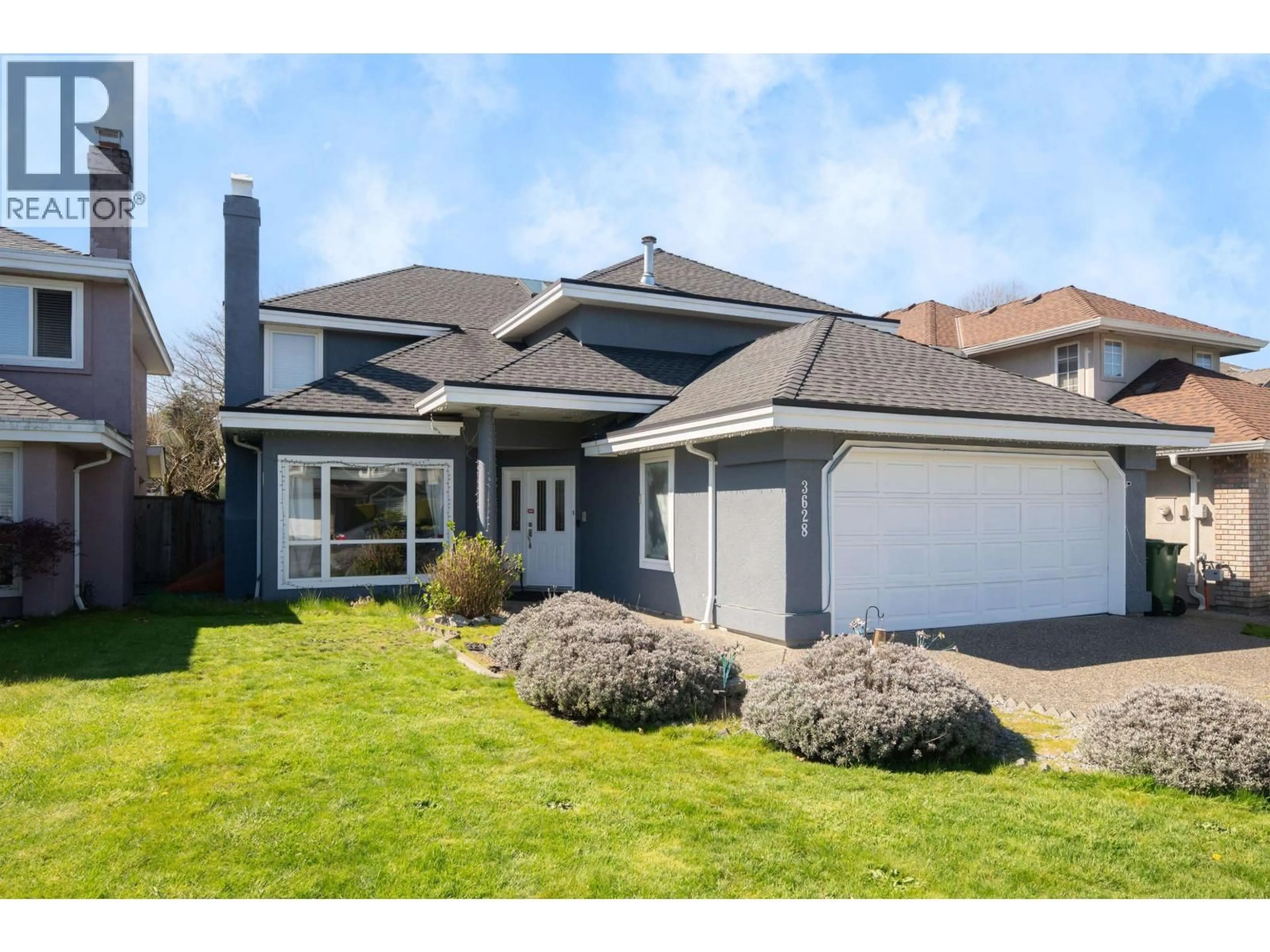 Home with vinyl exterior material, street for 3628 MCKAY DRIVE, Richmond British Columbia V6X3R7