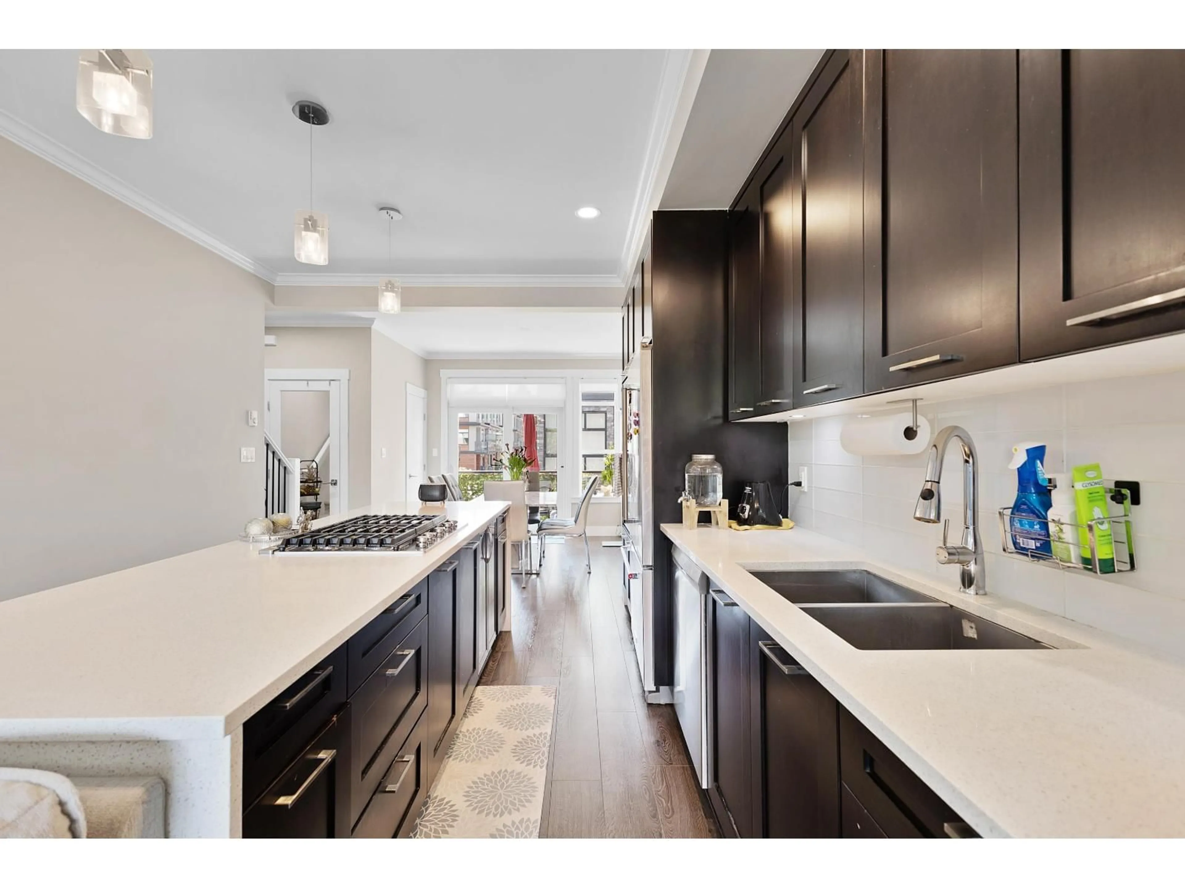 Open concept kitchen, ceramic/tile floor for 159 - 16488 64 AVENUE, Surrey British Columbia V3S6X6