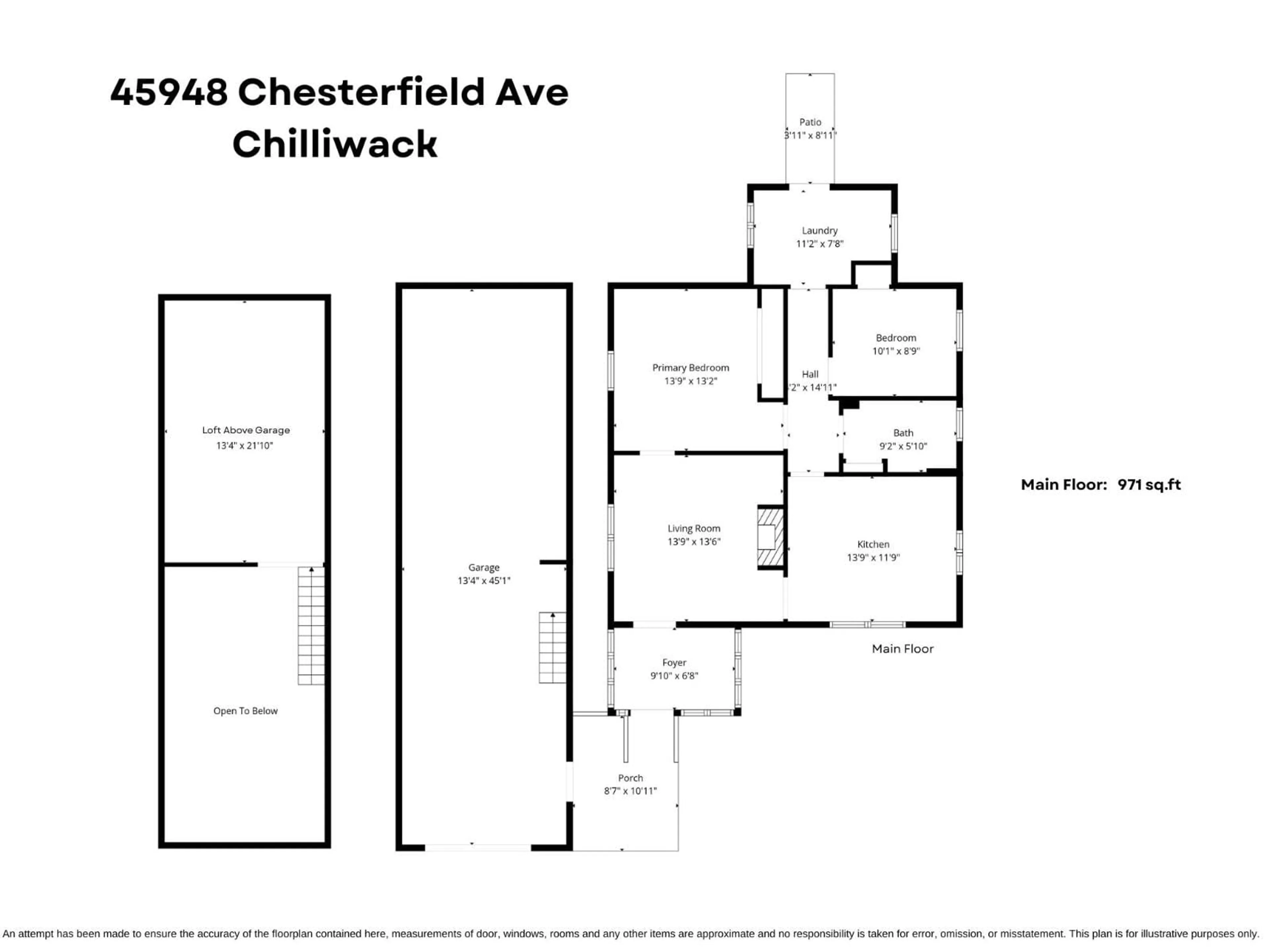 Floor plan for 45948 CHESTERFIELD AVENUE, Chilliwack British Columbia V2P1M4