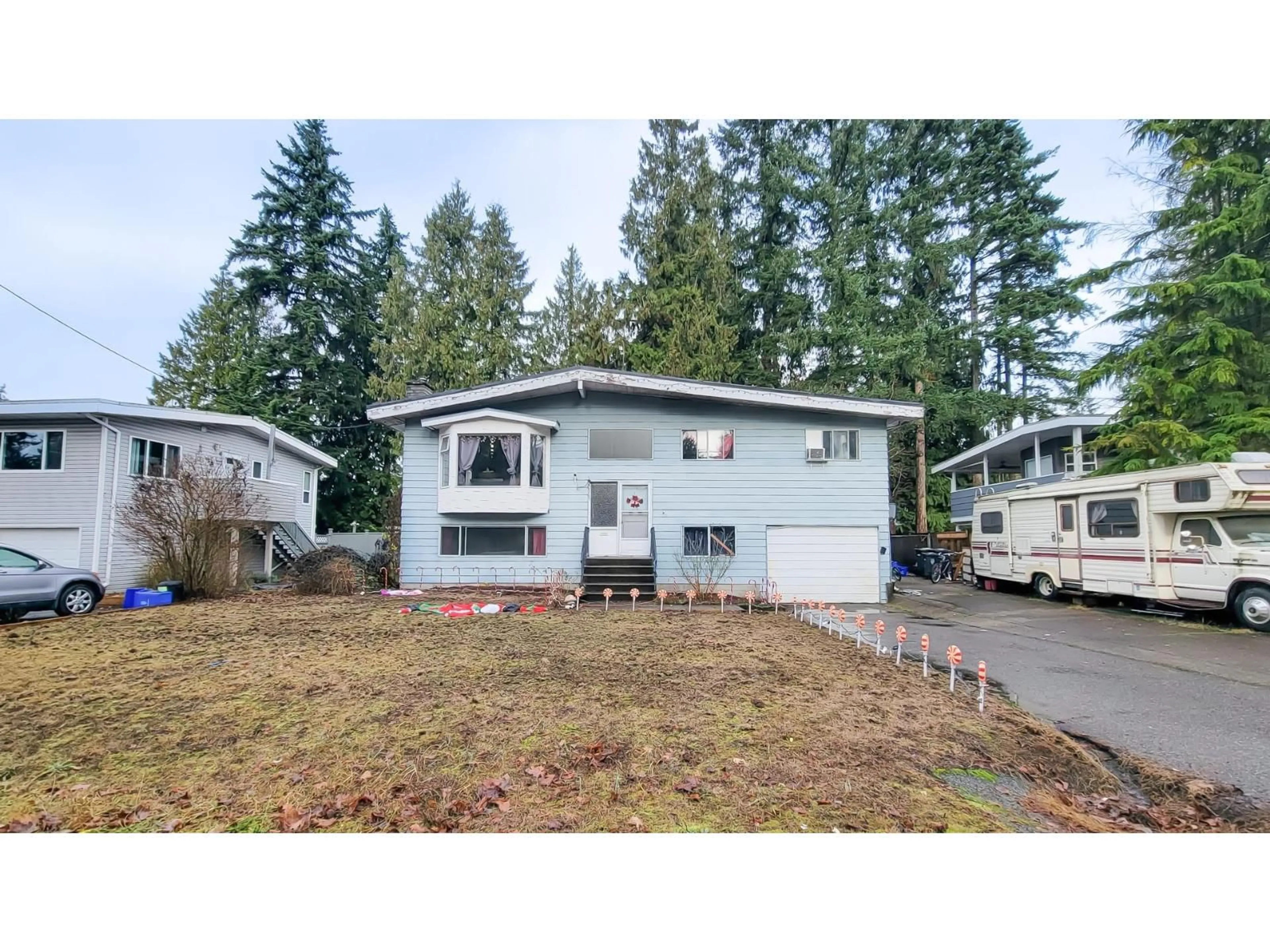 Home with vinyl exterior material, street for 20567 42 AVENUE, Langley British Columbia V3A3A8