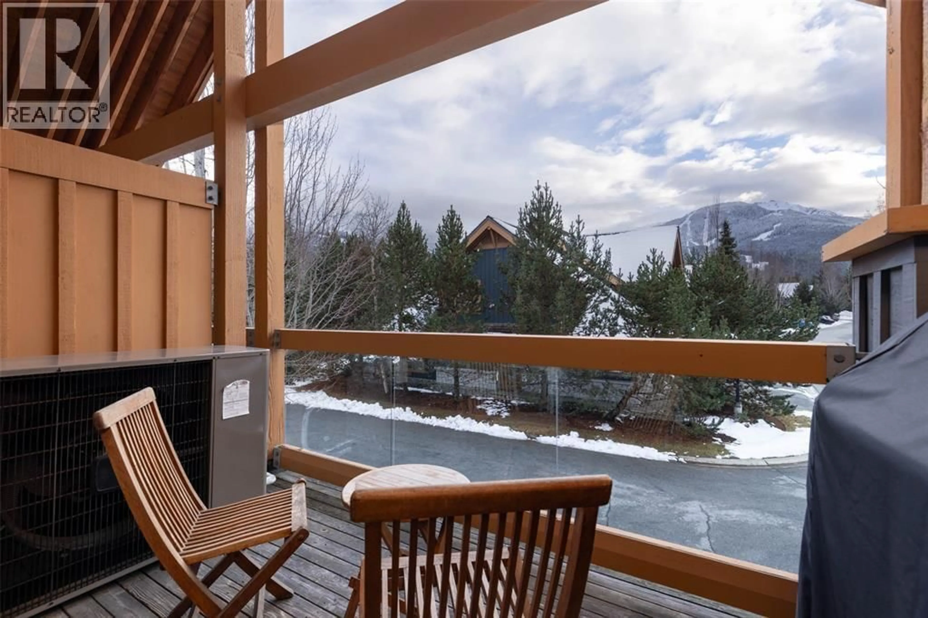 Patio, mountain view for A - 4847 CASABELLA CRESCENT, Whistler British Columbia V8E0Z4