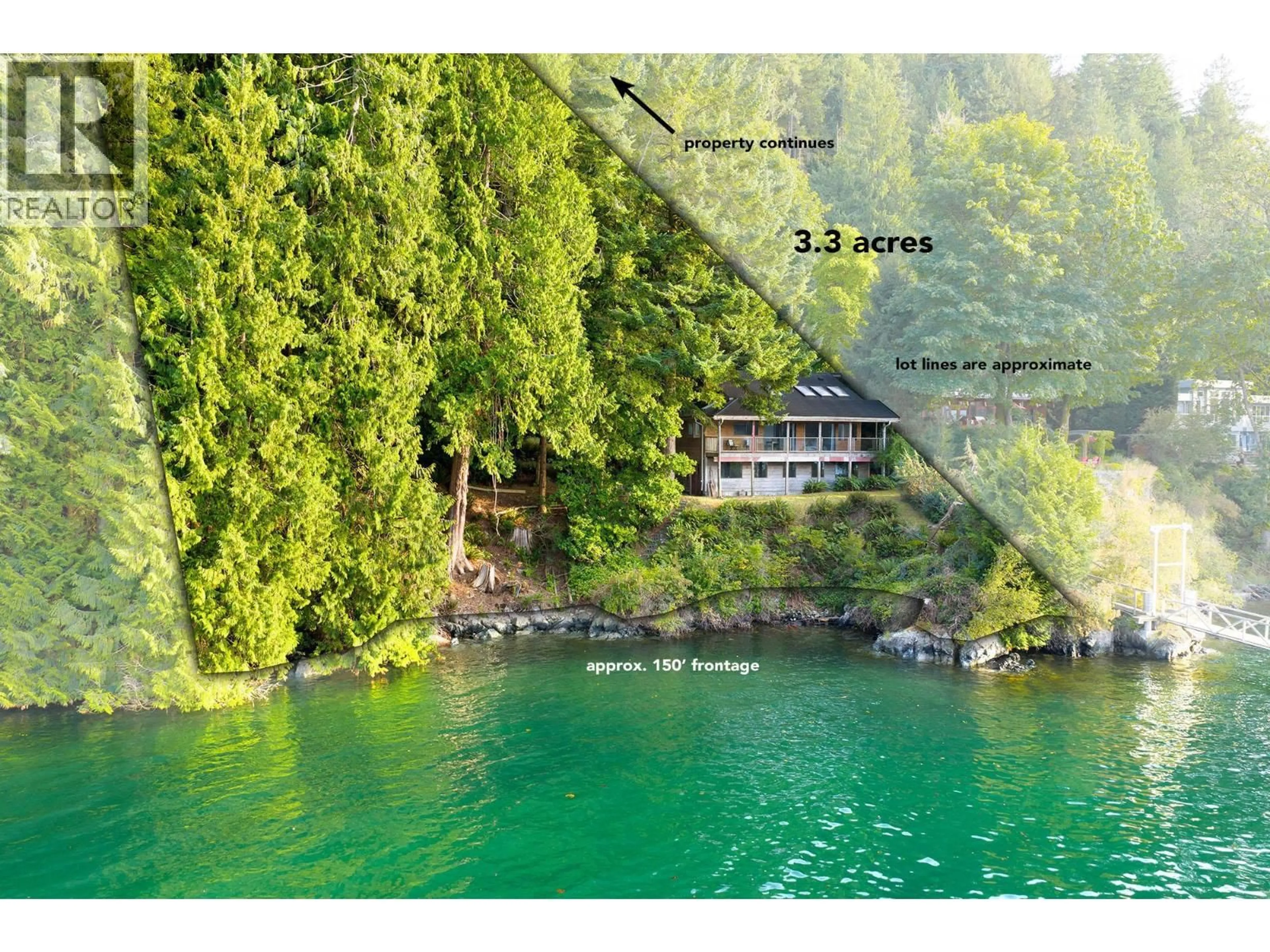 A pic from outside/outdoor area/front of a property/back of a property/a pic from drone, water/lake/river/ocean view for 1558 MOUNT GARDNER ROAD, Bowen Island British Columbia V0N1G2