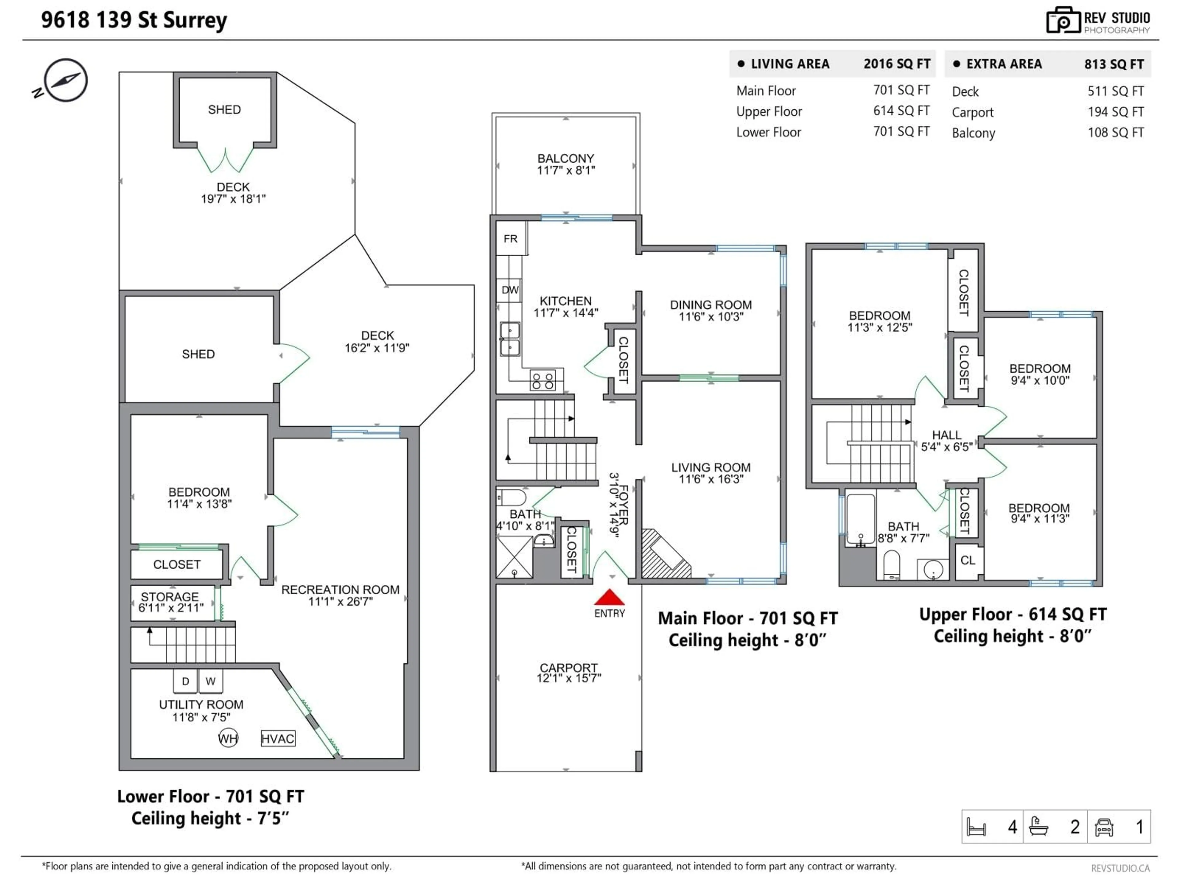 Floor plan for 9618 139 STREET, Surrey British Columbia V3T5H3