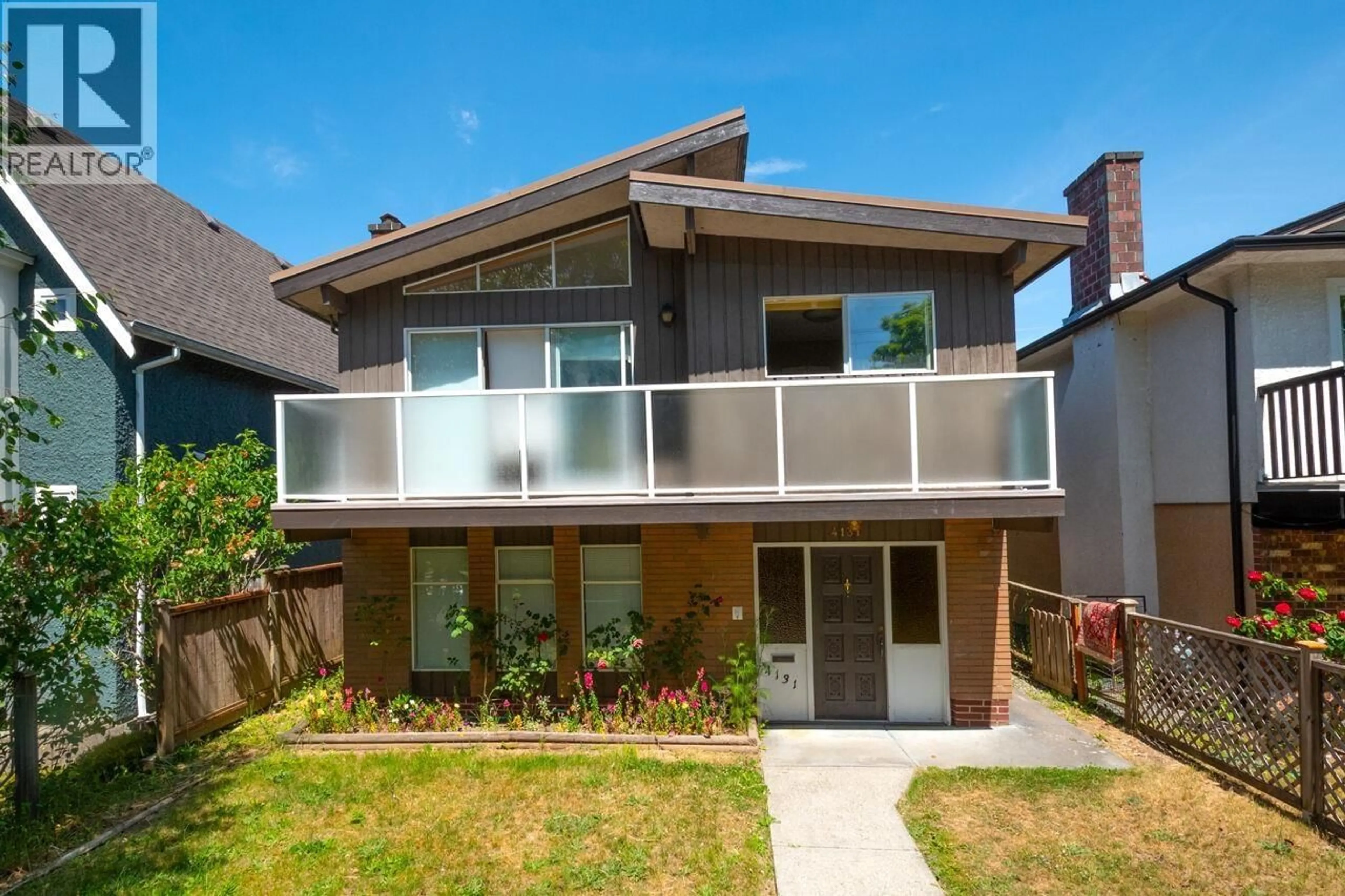 Home with brick exterior material, street for 4131 16TH AVENUE, Vancouver British Columbia V6R3E4