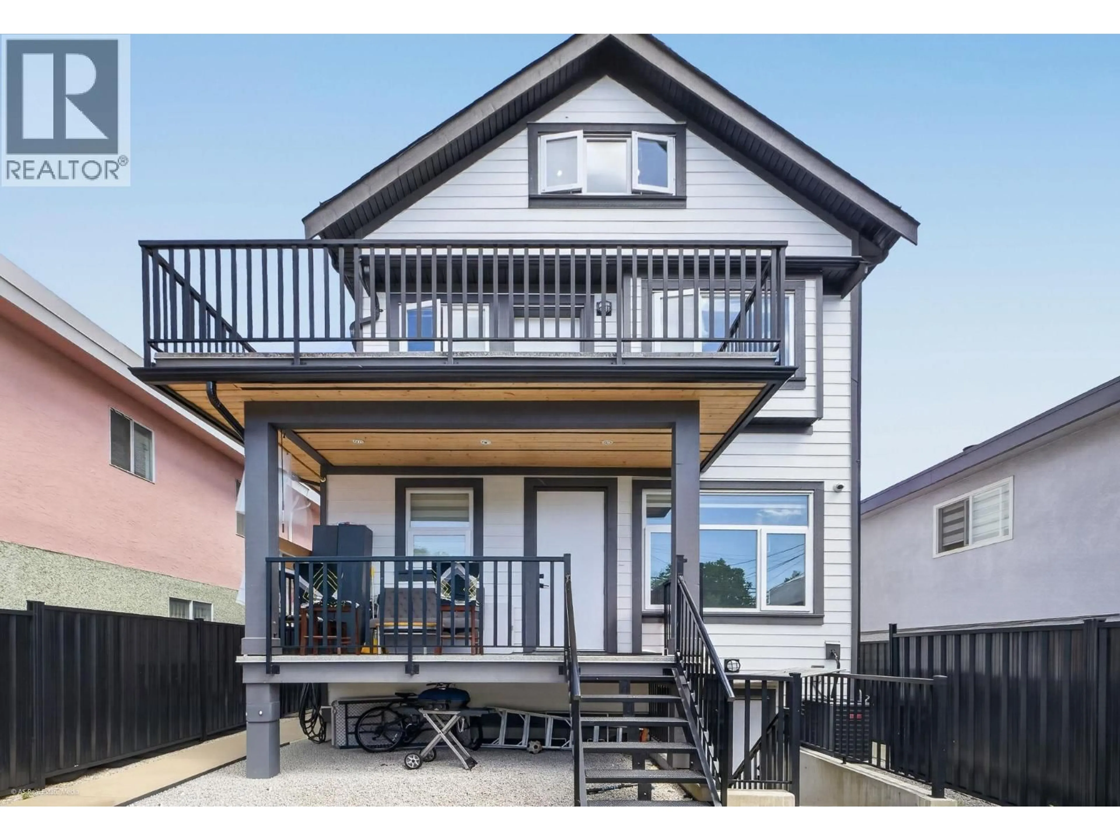 Home with vinyl exterior material, street for 6749 KNIGHT STREET, Vancouver British Columbia V5P2W4