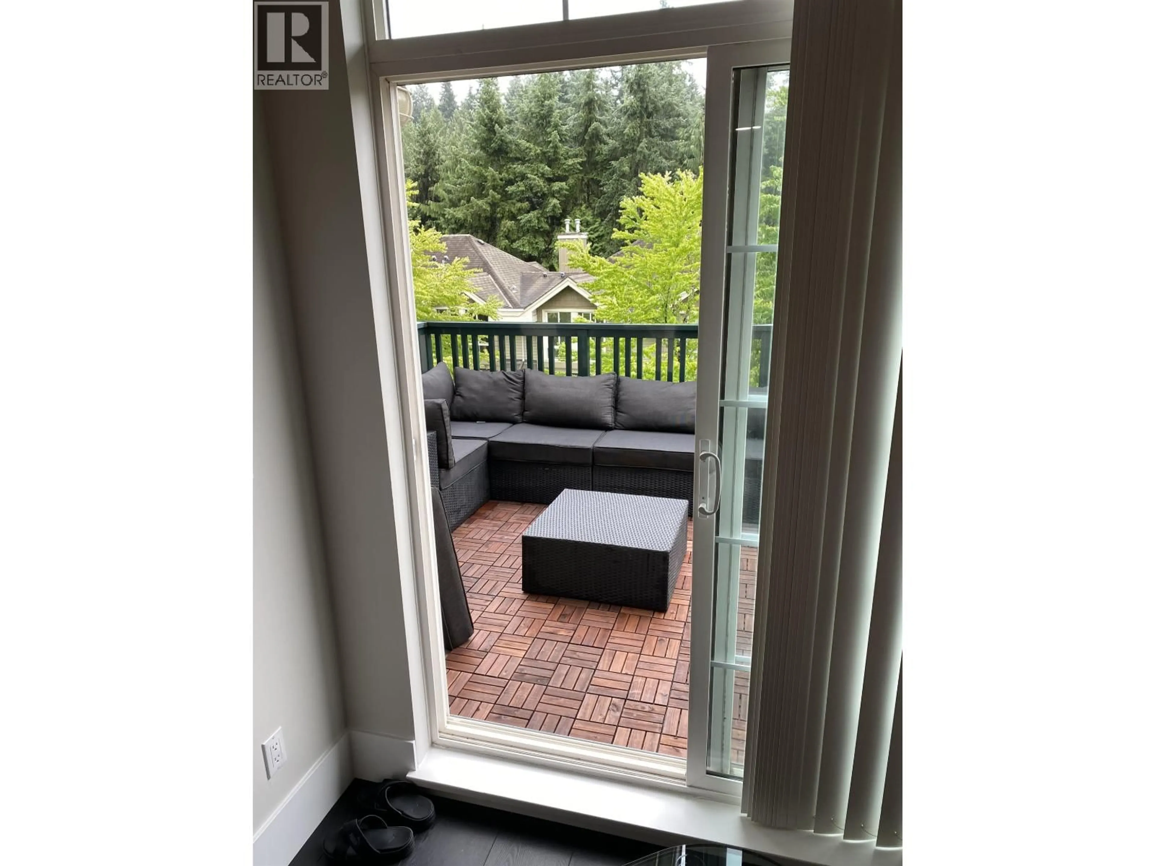 Patio, forest/trees view for 404 - 5605 HAMPTON PLACE, Vancouver British Columbia V6T2H2