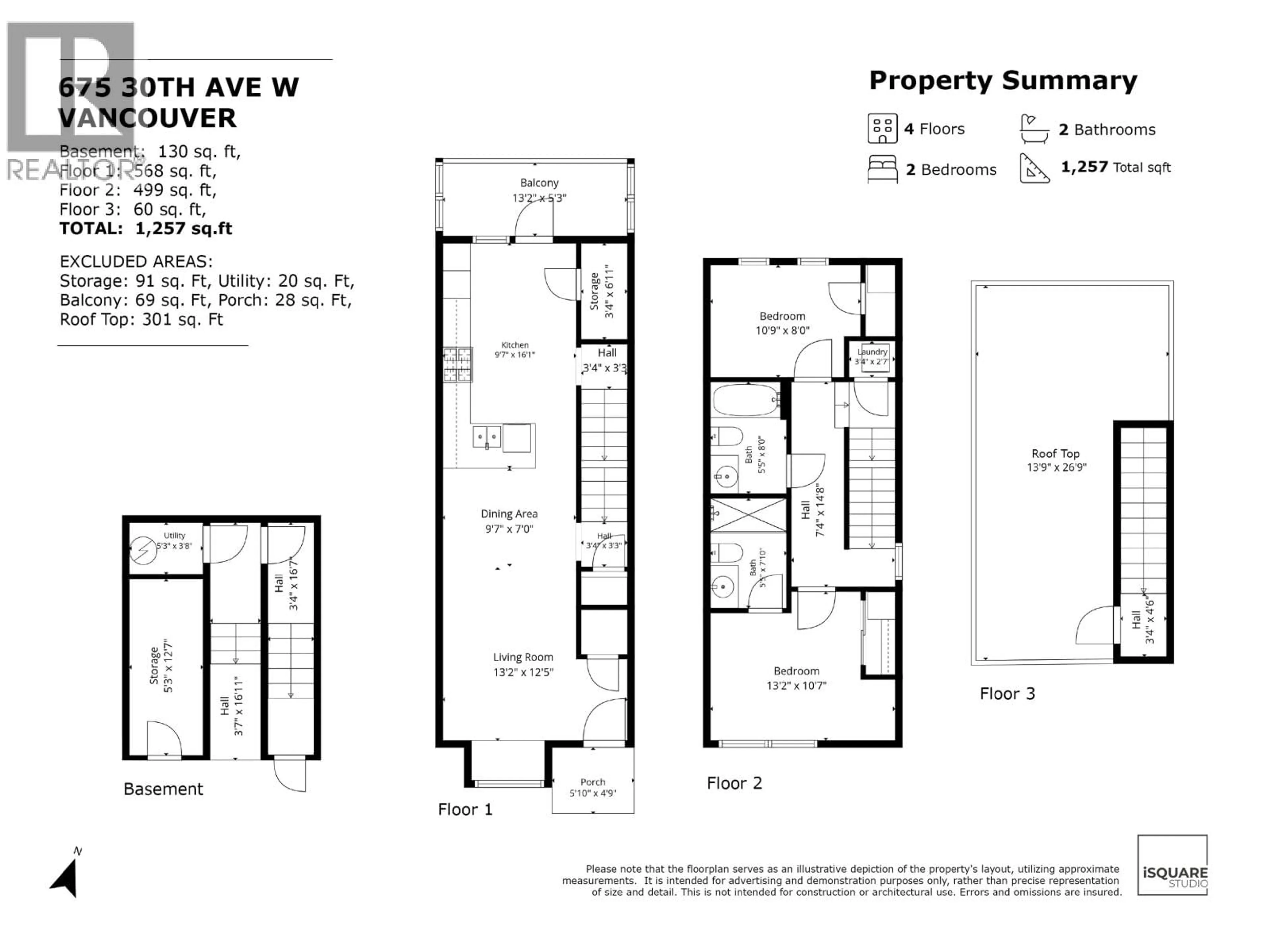 Floor plan for 675 30TH AVENUE, Vancouver British Columbia V5Z0K4
