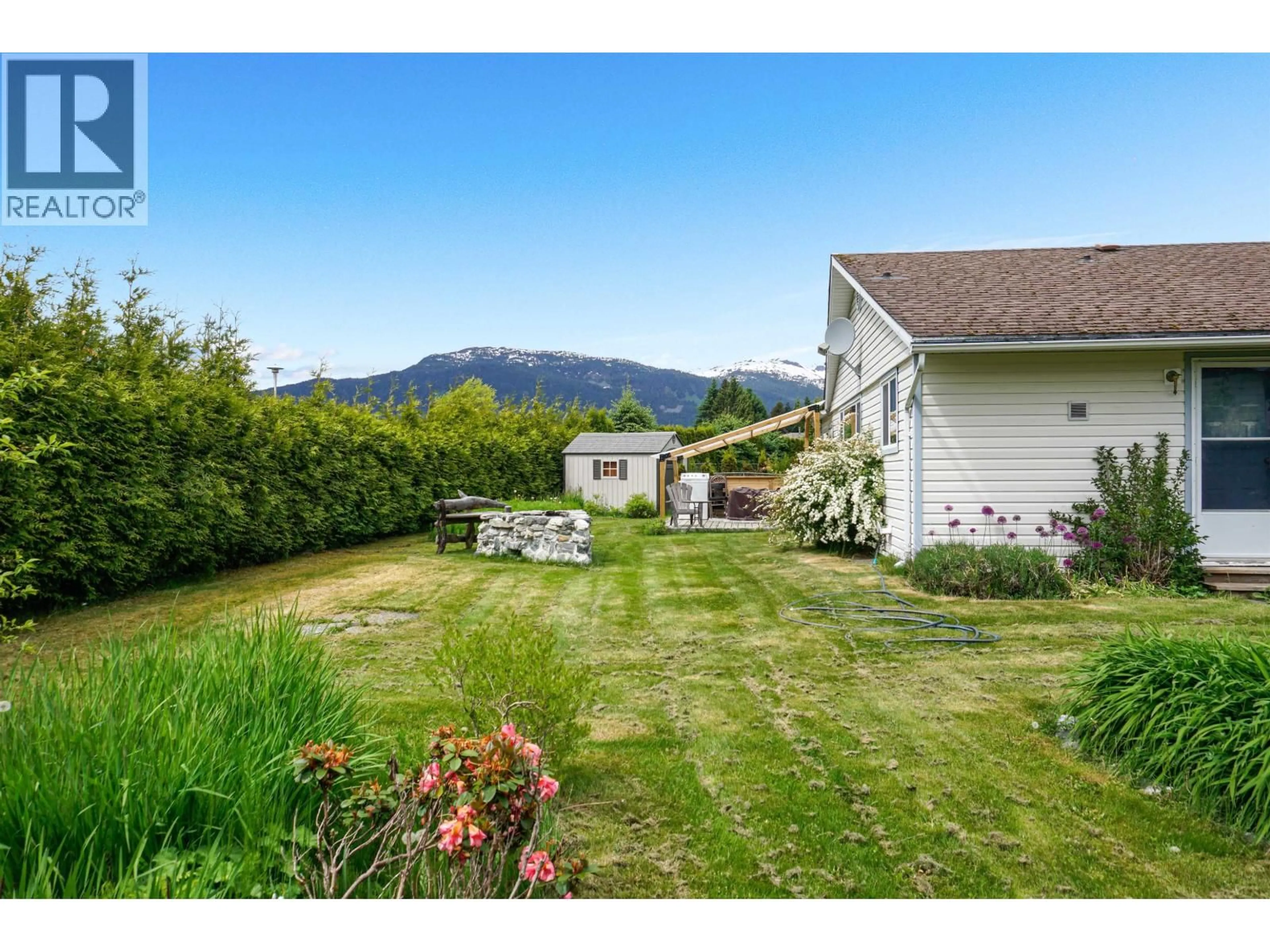 A pic from outside/outdoor area/front of a property/back of a property/a pic from drone, mountain view for 16 MORGAN STREET, Kitimat British Columbia V8C1J3