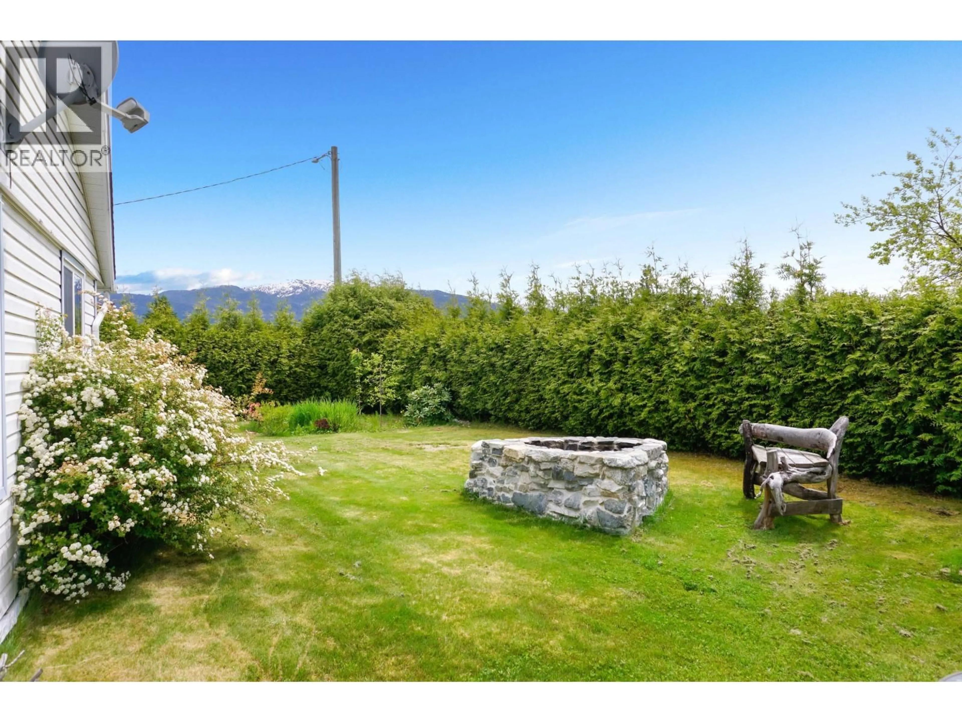A pic from outside/outdoor area/front of a property/back of a property/a pic from drone, mountain view for 16 MORGAN STREET, Kitimat British Columbia V8C1J3