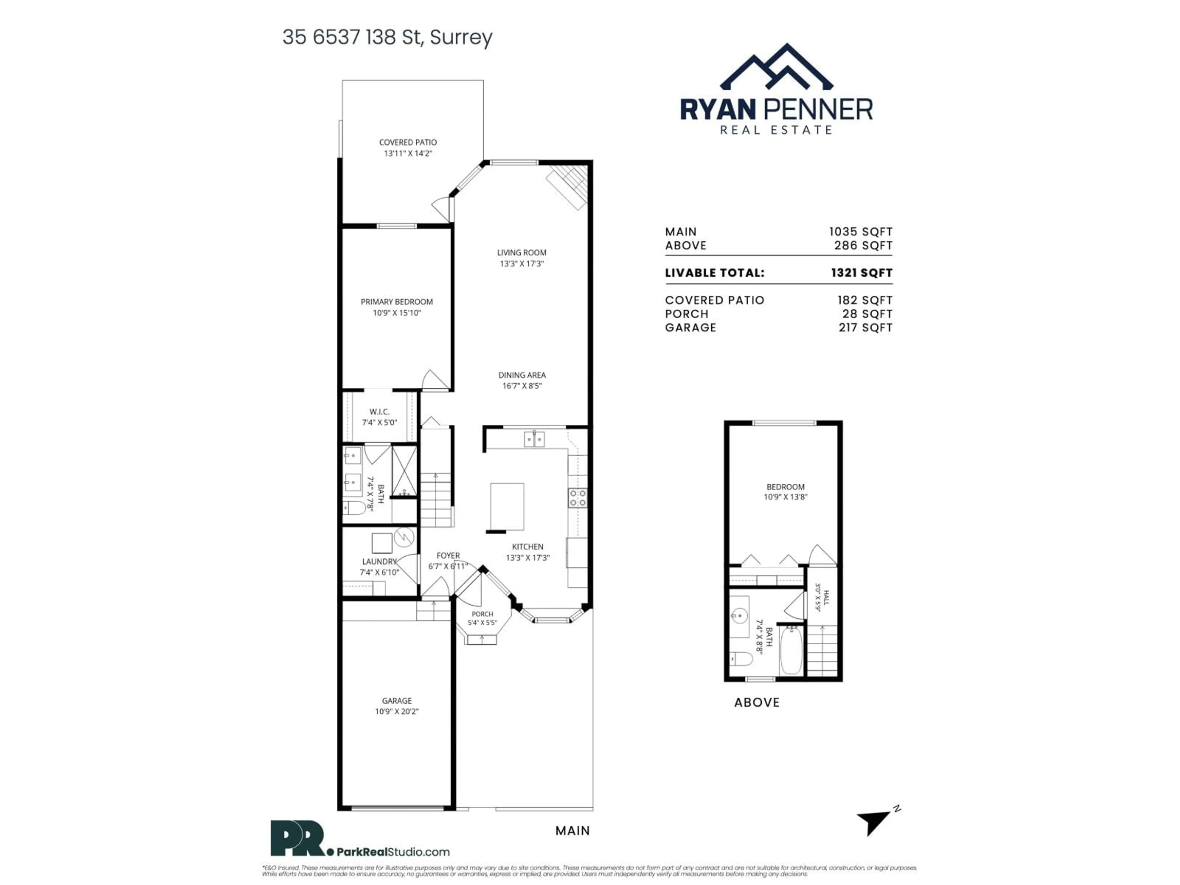 Floor plan for 35 - 6537 138 STREET, Surrey British Columbia V3W0C4