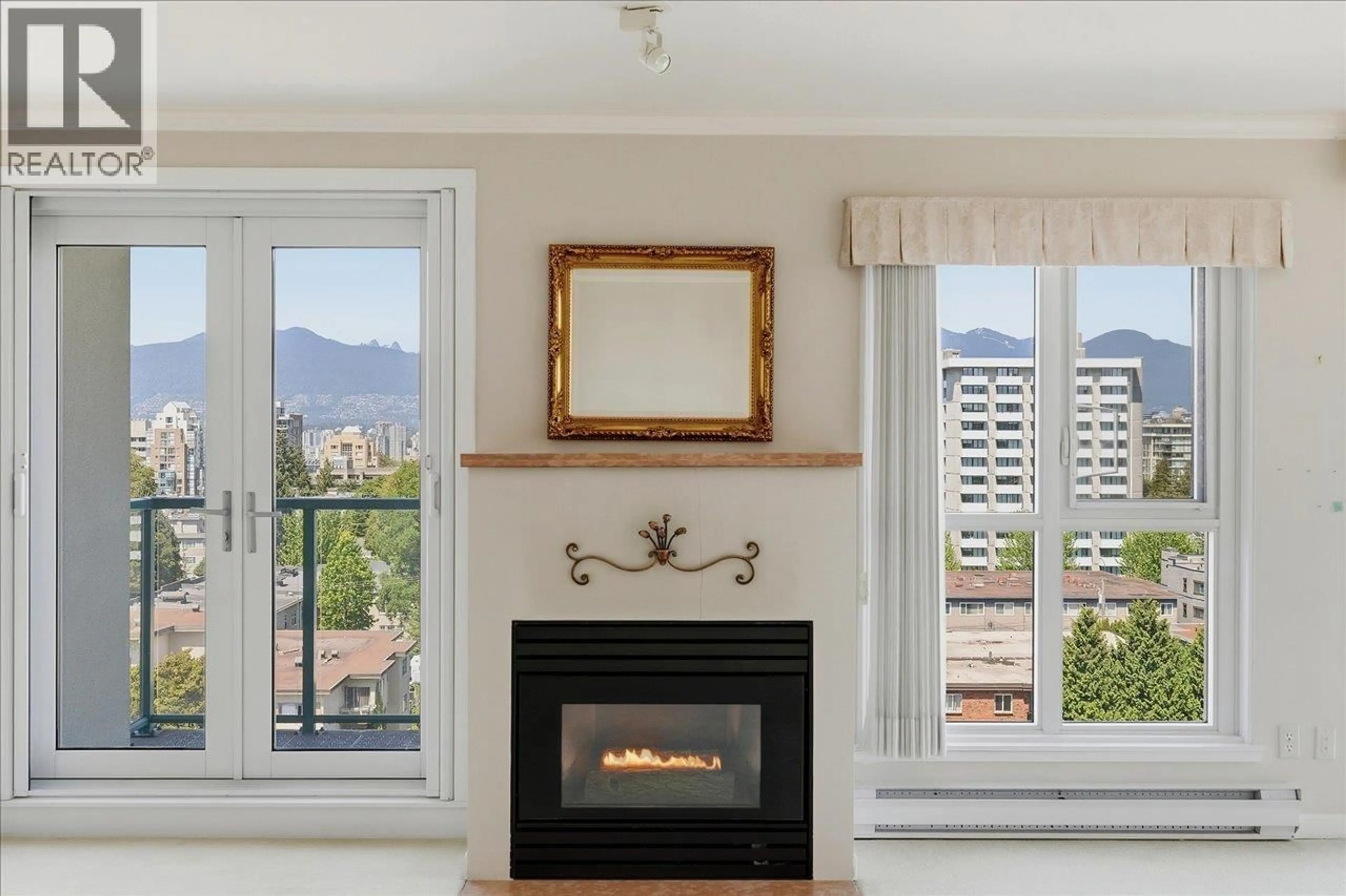 Living room with furniture, wood/laminate floor for 901 - 2988 ALDER STREET, Vancouver British Columbia V6H4C3