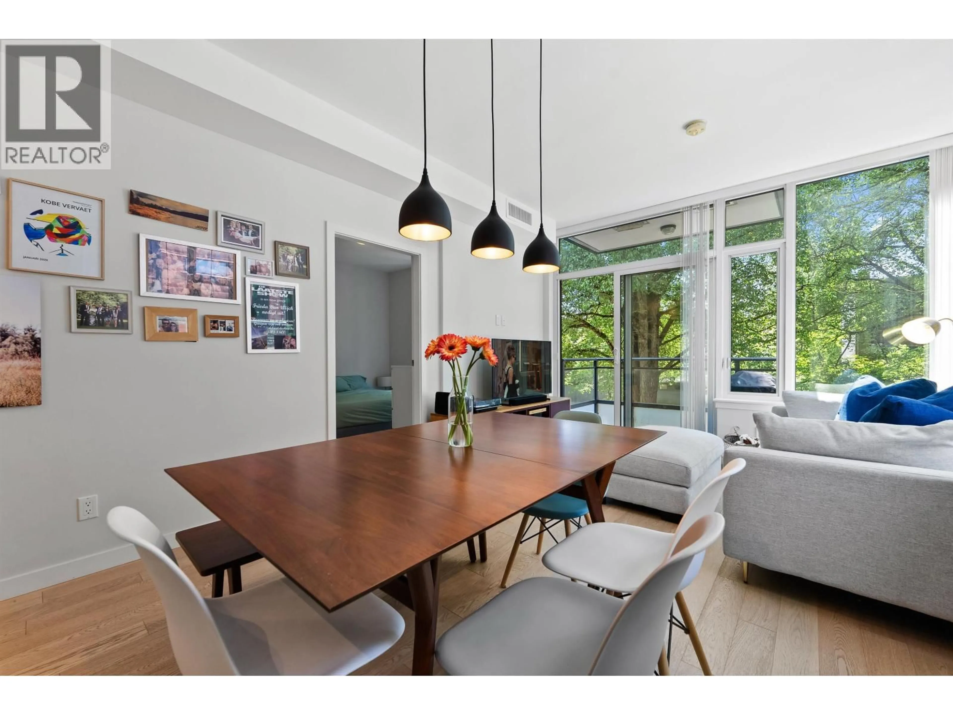 Dining room, wood/laminate floor for 308 - 2565 MAPLE STREET, Vancouver British Columbia V7J0C8