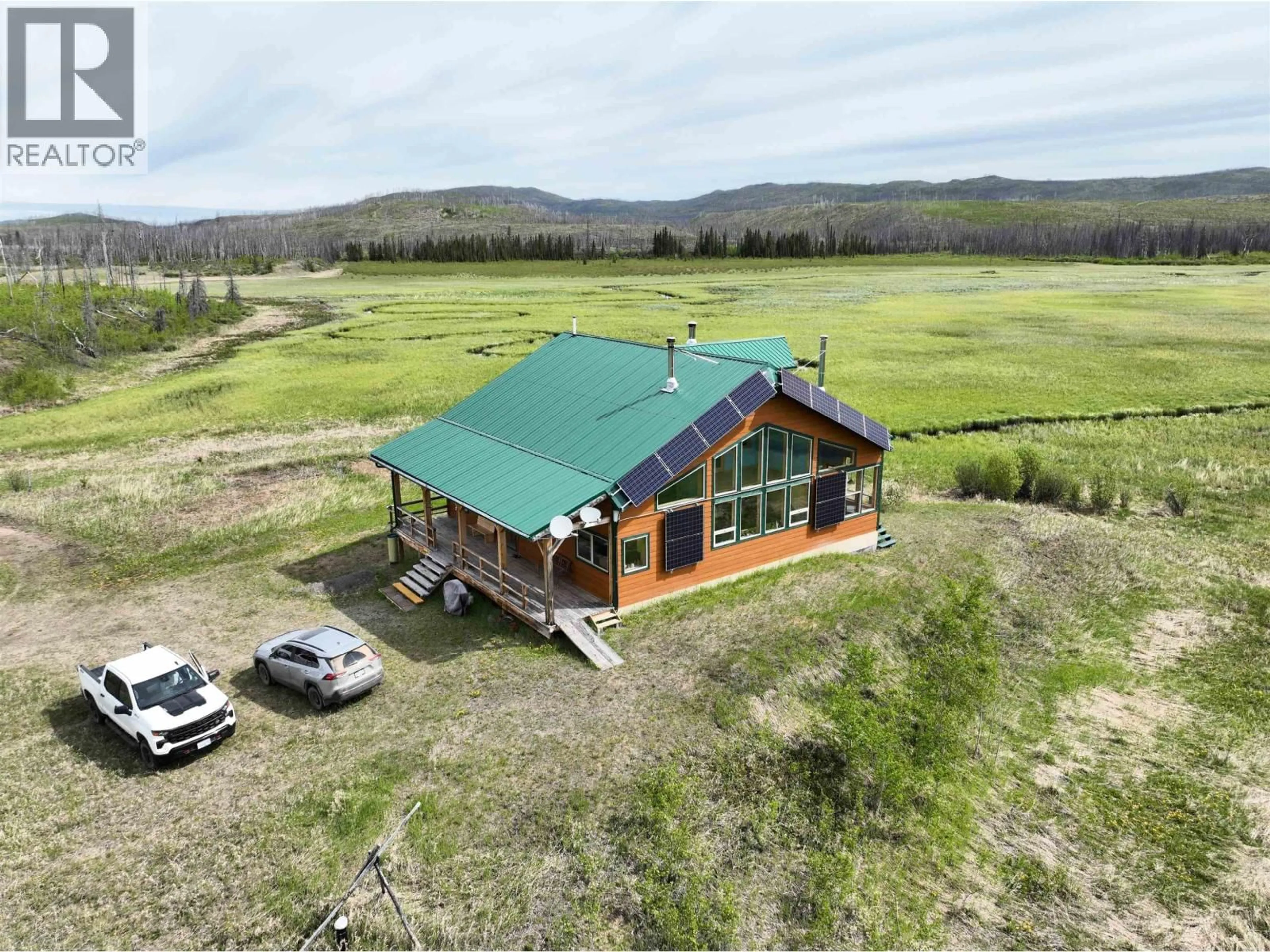 A pic from outside/outdoor area/front of a property/back of a property/a pic from drone, building for 9397 NAZKO ROAD, Nazko British Columbia V2J3H9