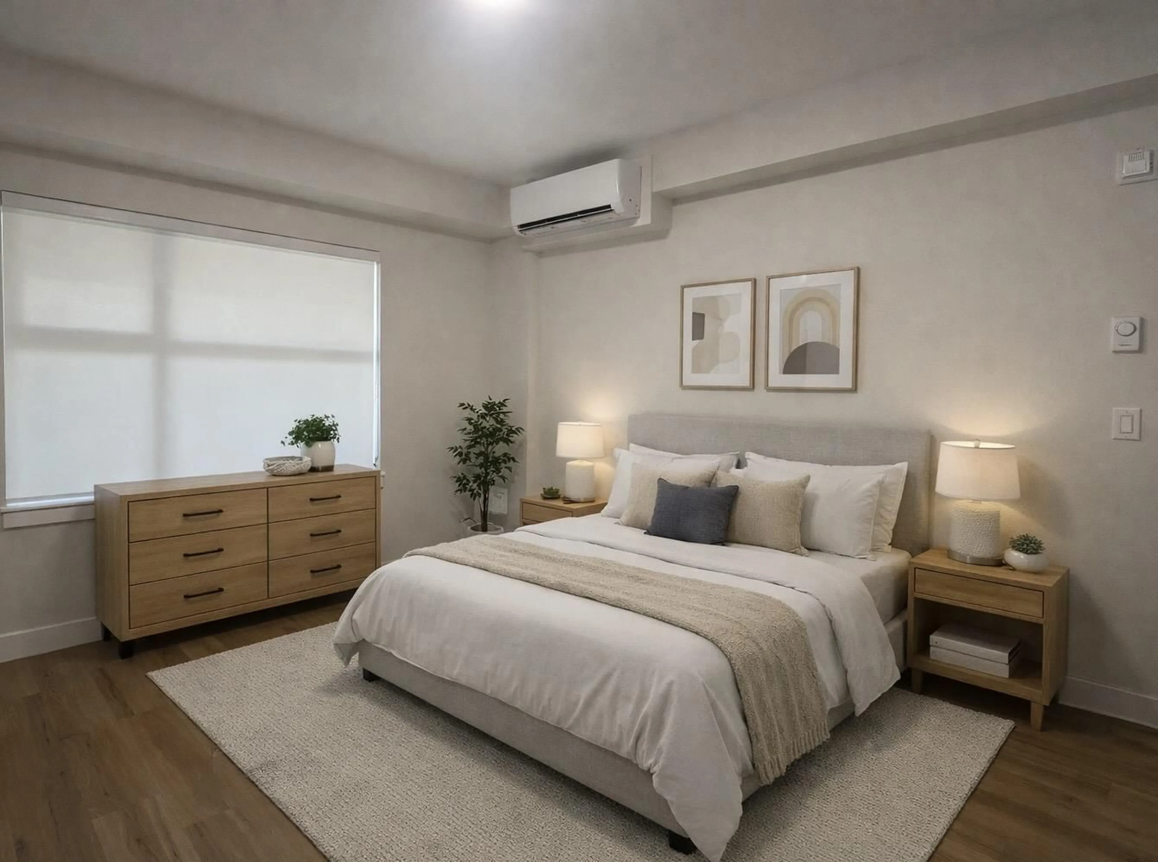 Bedroom with bed, unknown for 317 - 163 175A STREET, Surrey British Columbia V3Z1L1