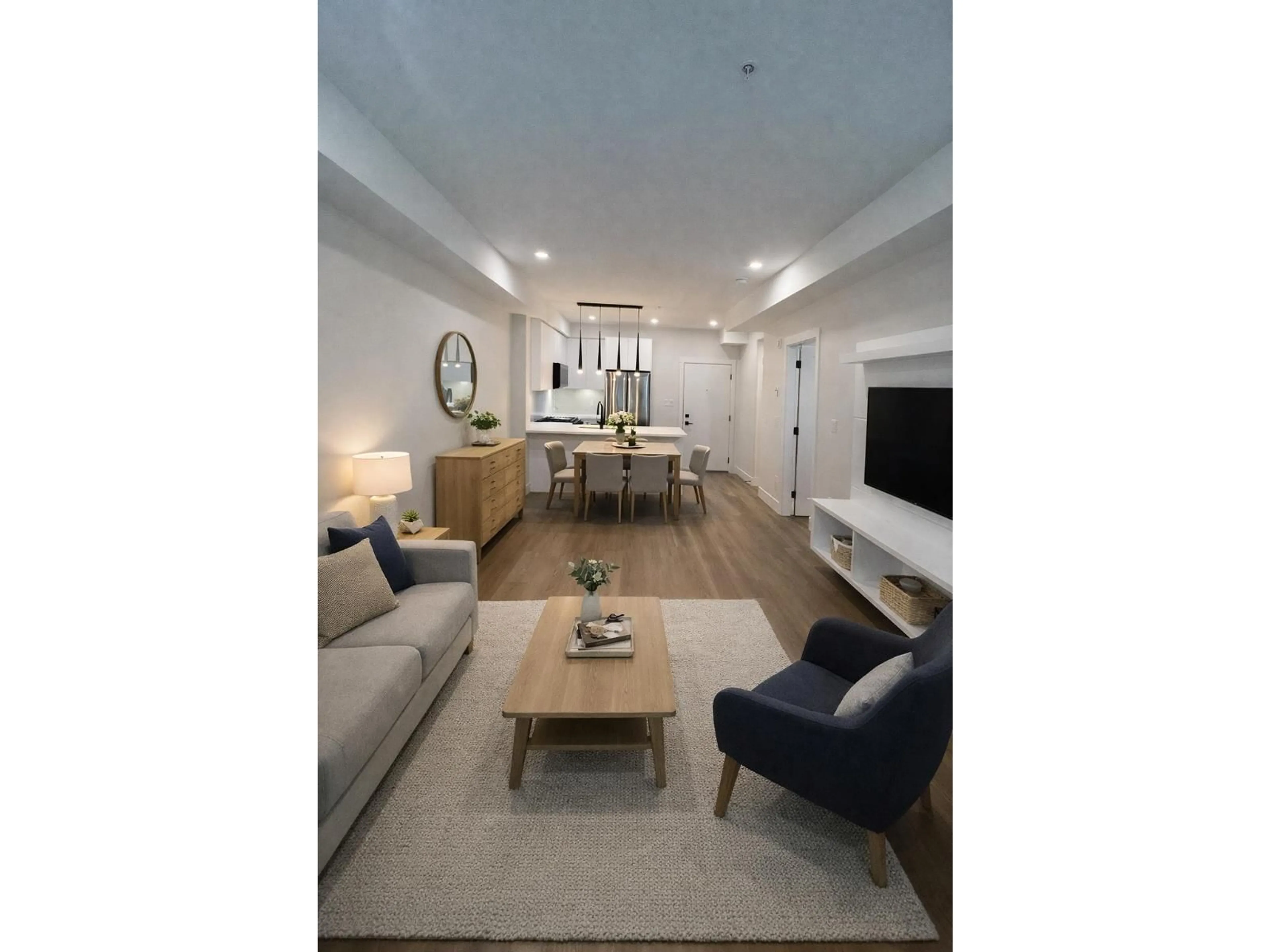 Living room with furniture, unknown for 317 - 163 175A STREET, Surrey British Columbia V3Z1L1