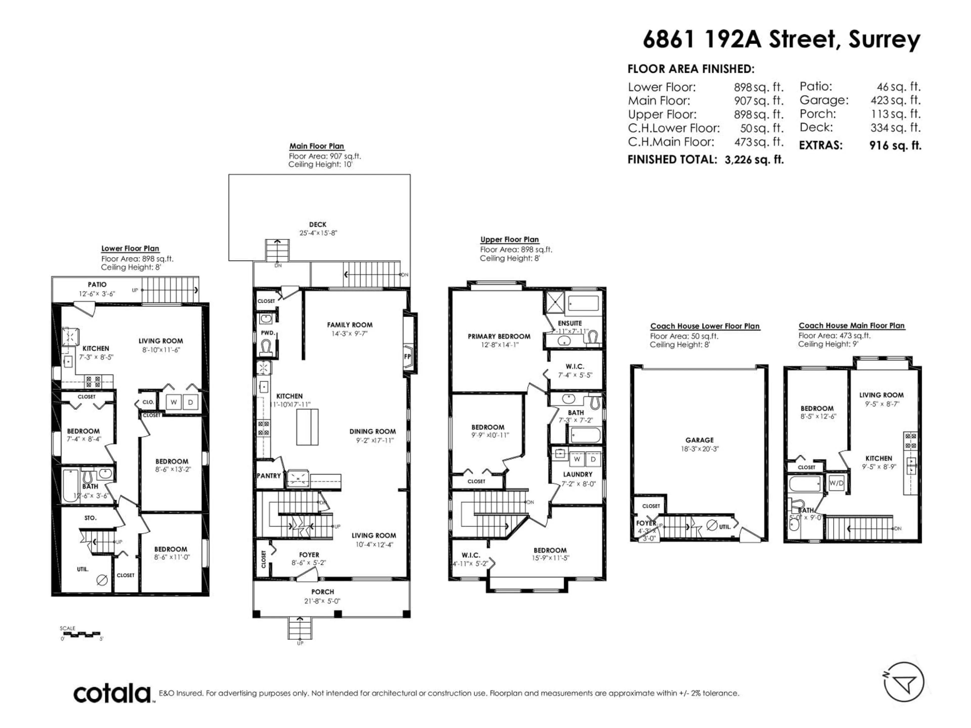 Floor plan for 6861 192A STREET, Surrey British Columbia V4N0B6