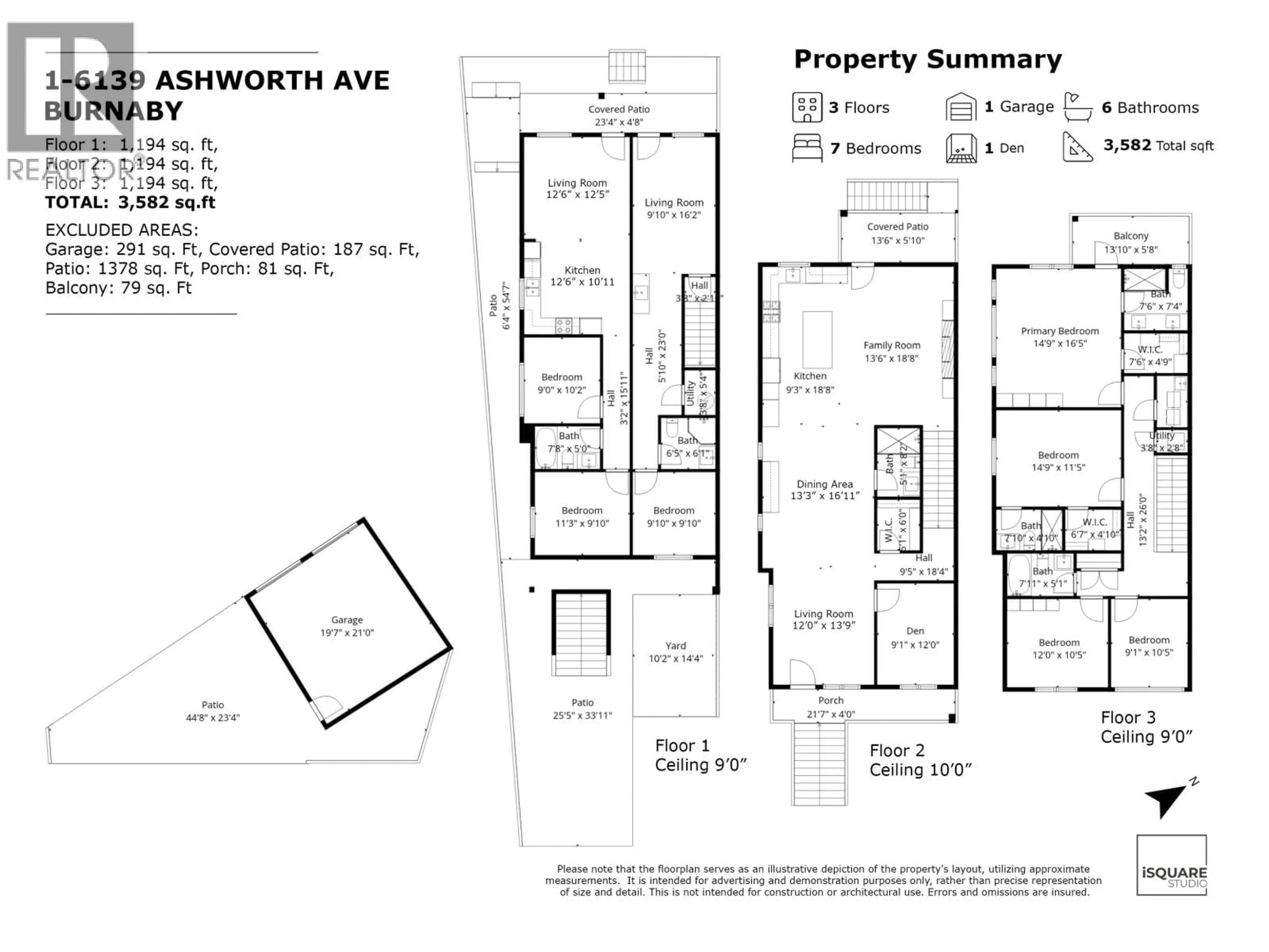 Floor plan for 1 - 6139 ASHWORTH AVENUE, Burnaby British Columbia V5E3T8