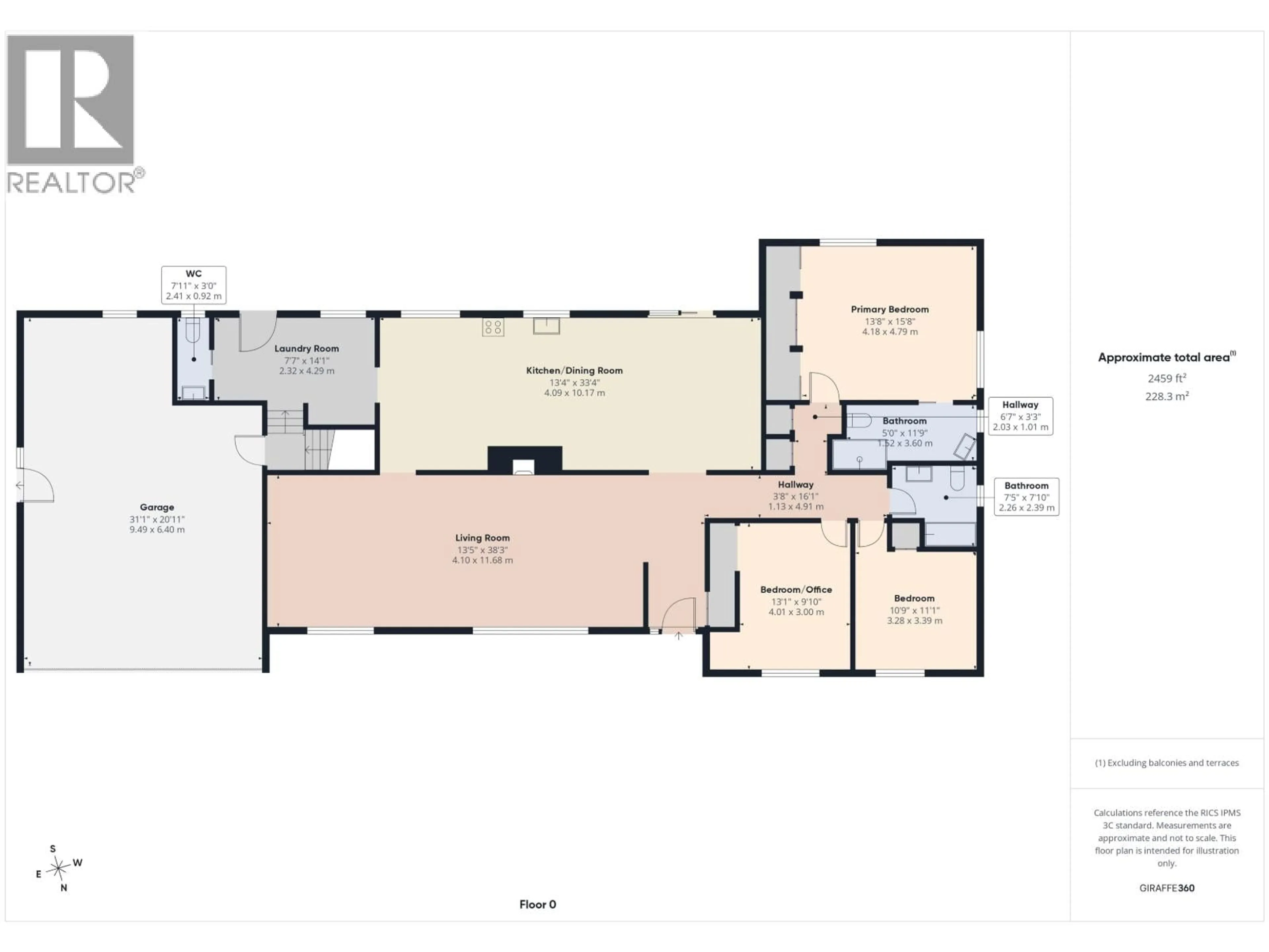 Floor plan for 33 FAIRVIEW DRIVE, Williams Lake British Columbia V2G4K9
