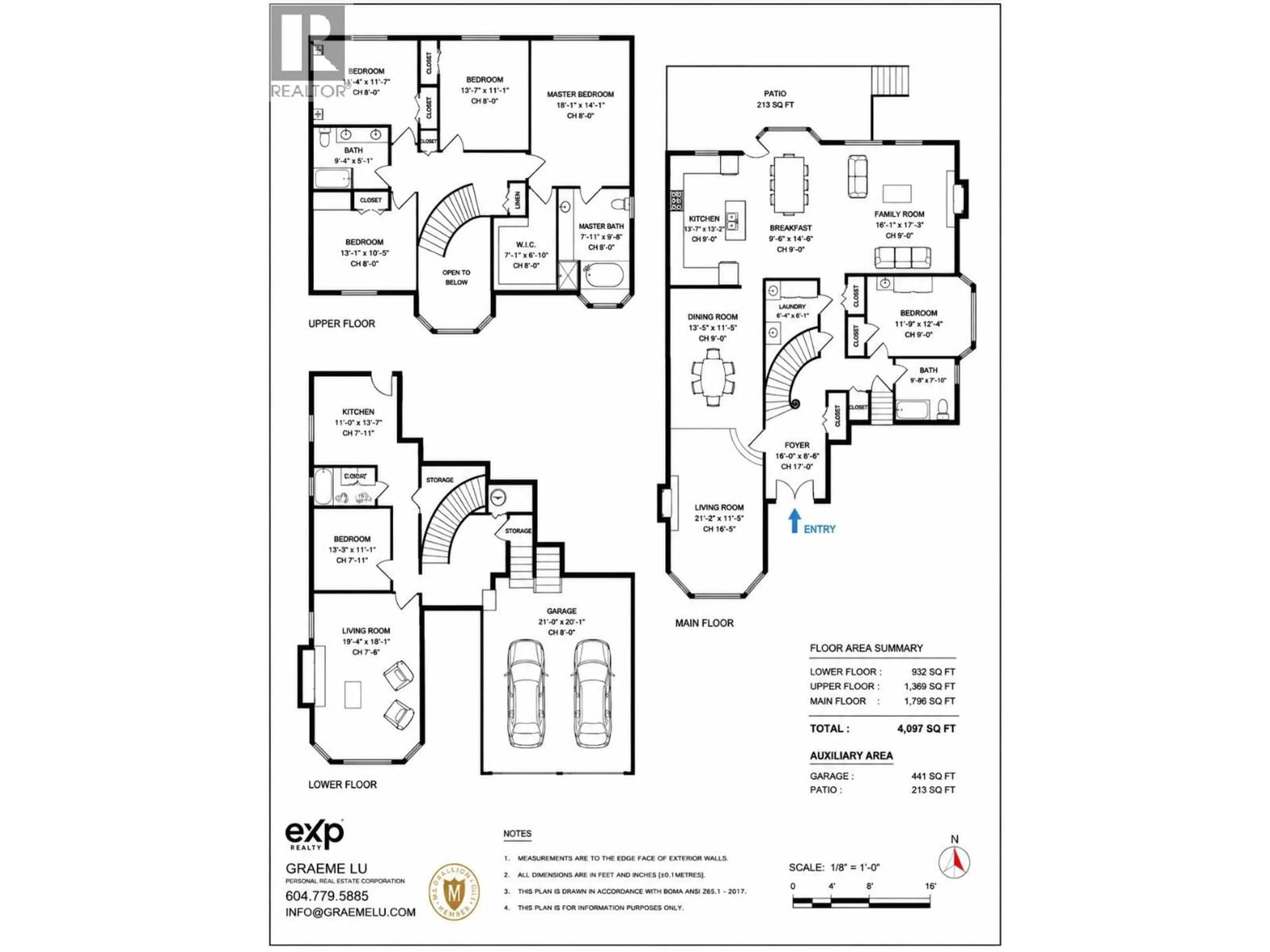 Floor plan for 7758 MCGREGOR AVENUE, Burnaby British Columbia V5J4H5