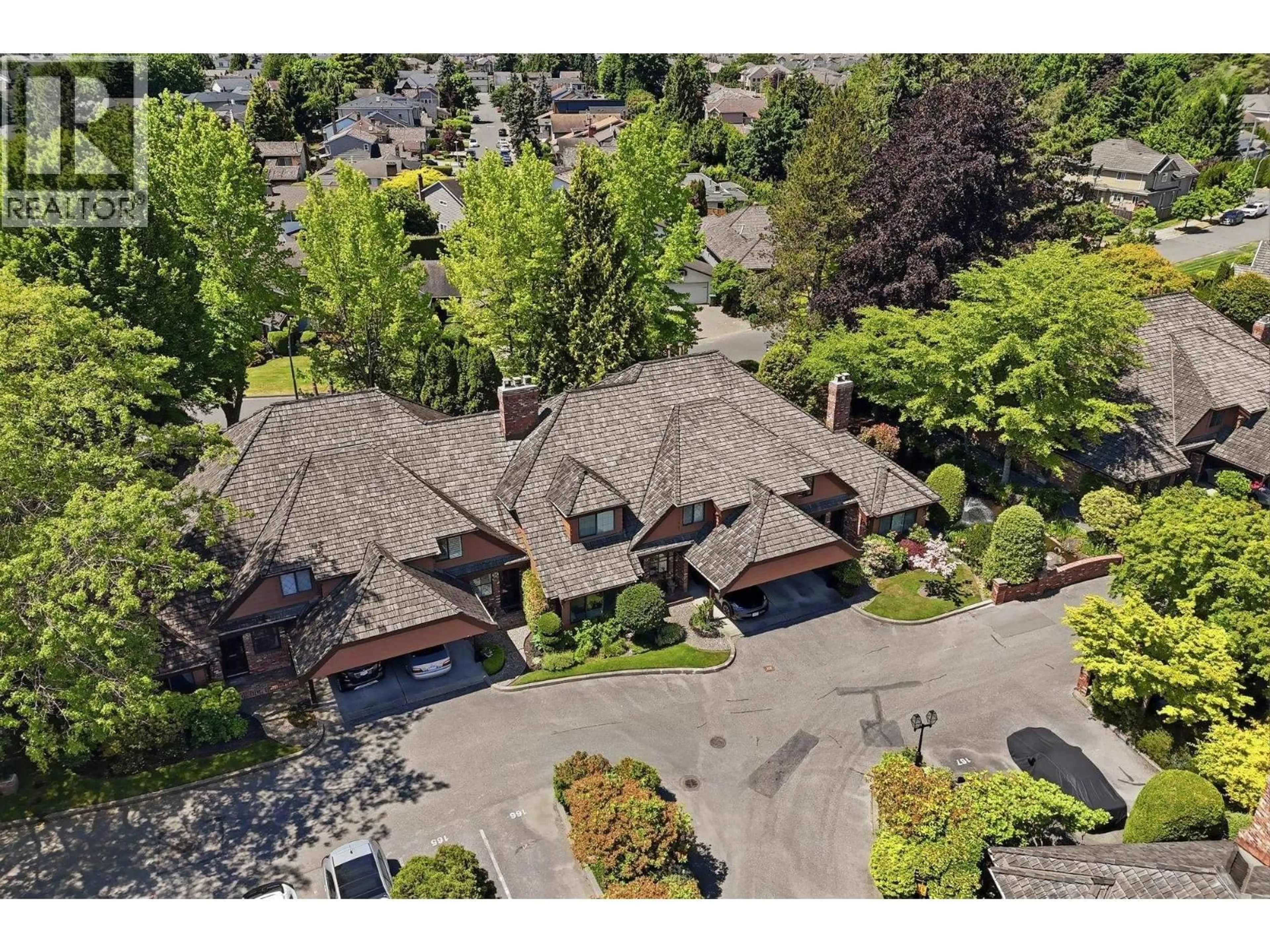 A pic from outside/outdoor area/front of a property/back of a property/a pic from drone, street for 53 - 6600 LUCAS ROAD, Richmond British Columbia V7C4T1
