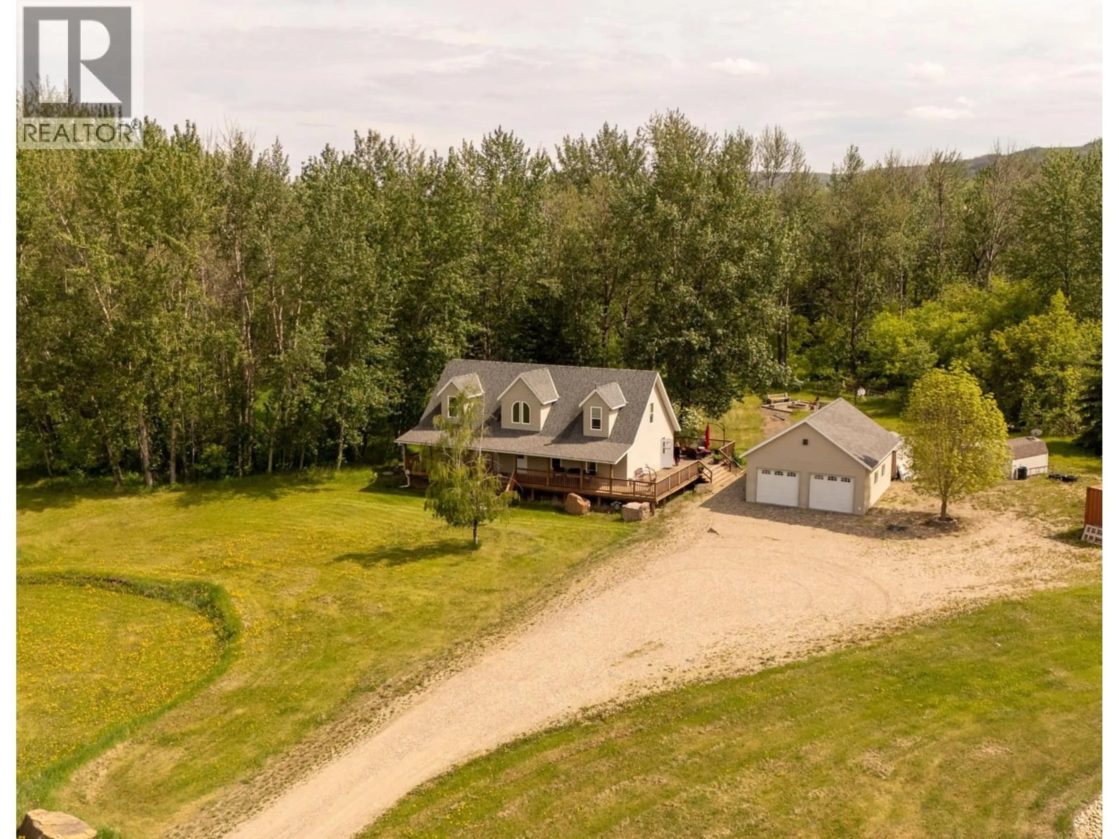 A pic from outside/outdoor area/front of a property/back of a property/a pic from drone, unknown for 5793 TAYLOR FLATS SUBDIV, Fort St. John British Columbia V0C2K0