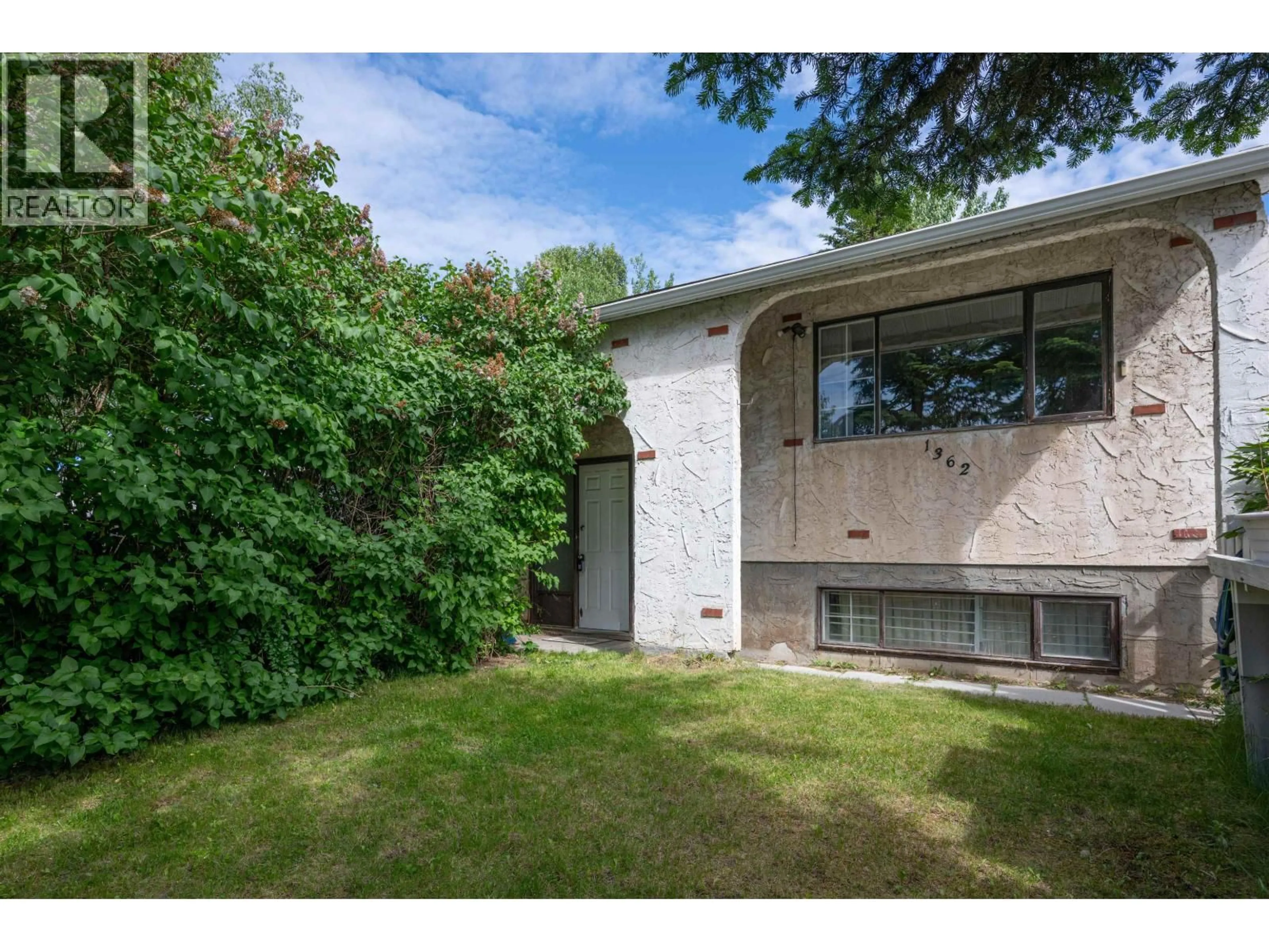 A pic from outside/outdoor area/front of a property/back of a property/a pic from drone, street for 1362 PEARSON AVENUE, Prince George British Columbia V2L5B9