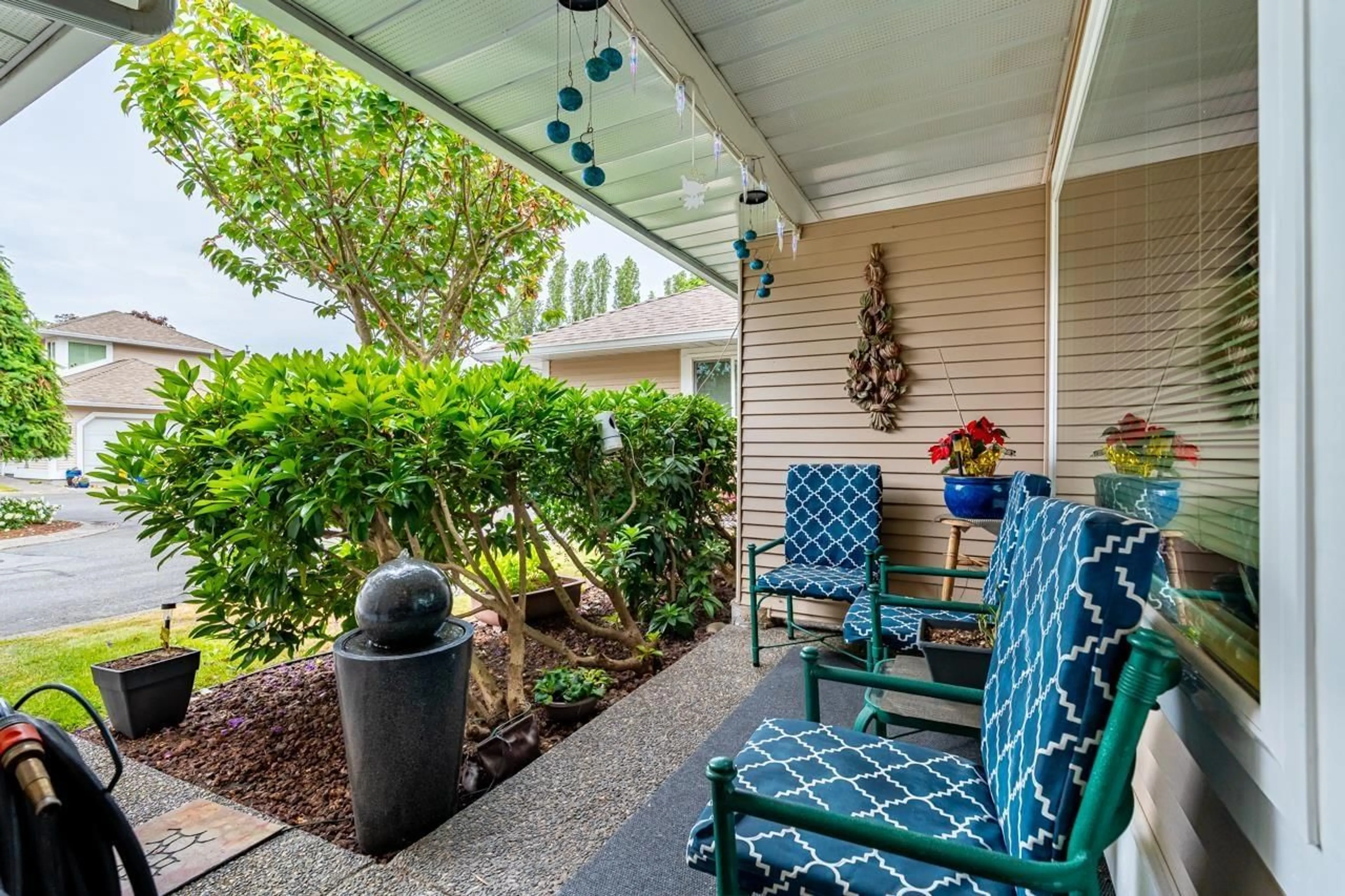 Patio, water/lake/river/ocean view for 10 - 11965 84A AVENUE, Delta British Columbia V4C2T3