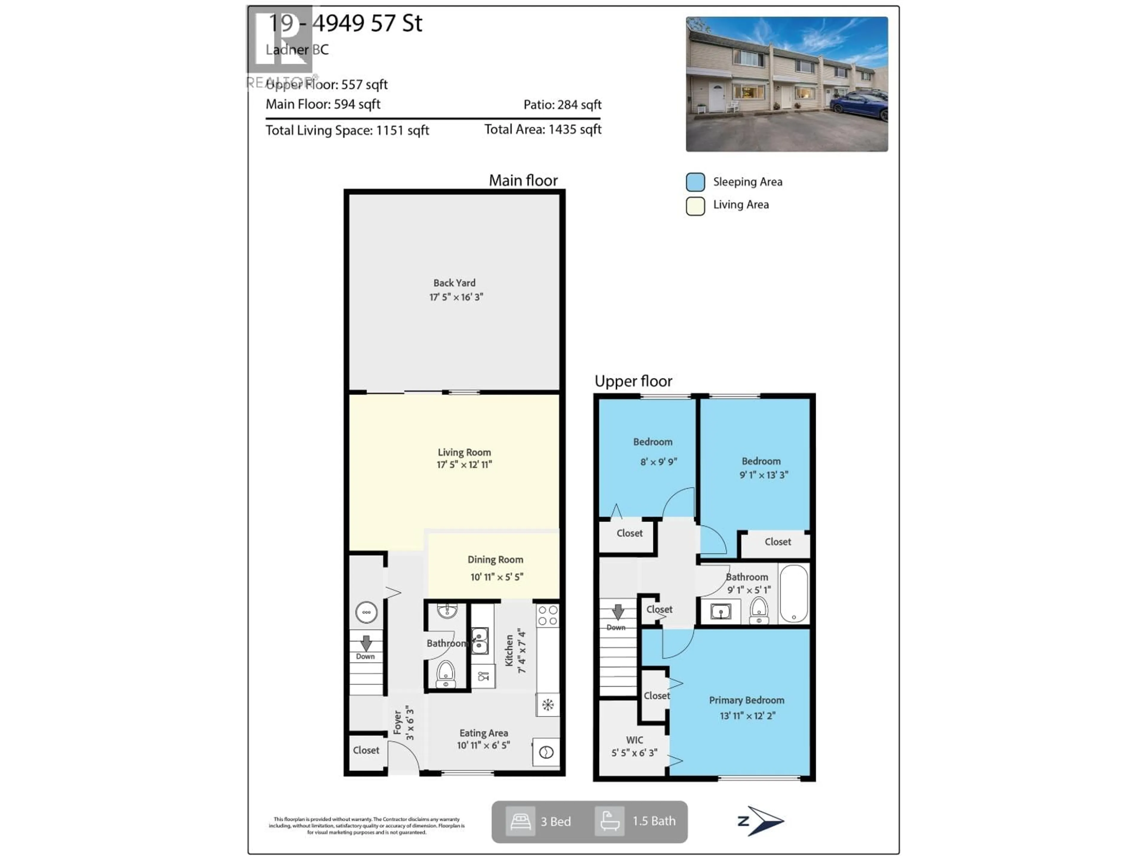Floor plan for 19 - 4949 57 STREET, Delta British Columbia V4K3E7