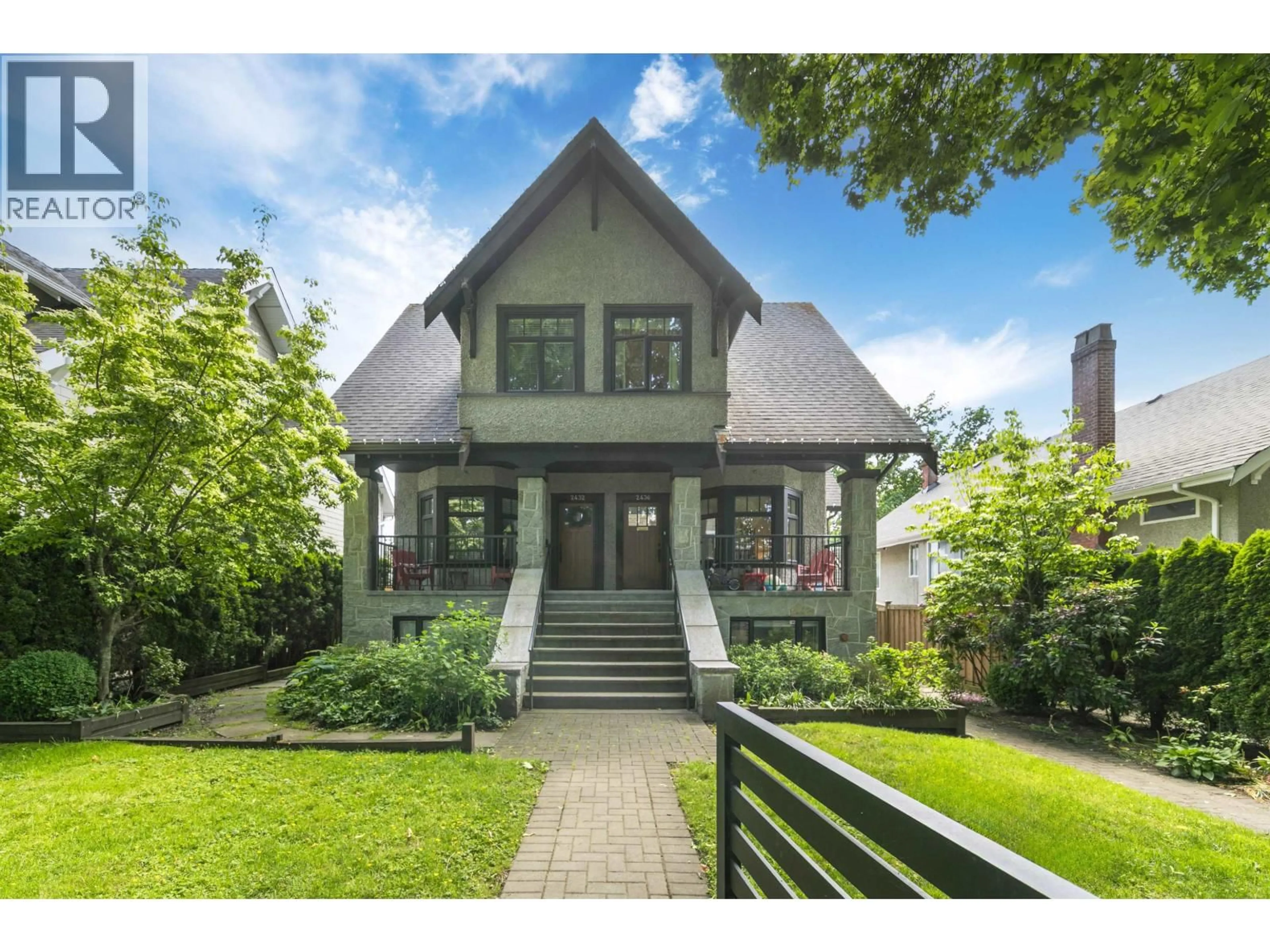 Home with brick exterior material, street for 2436 8TH AVENUE, Vancouver British Columbia V6K2B1