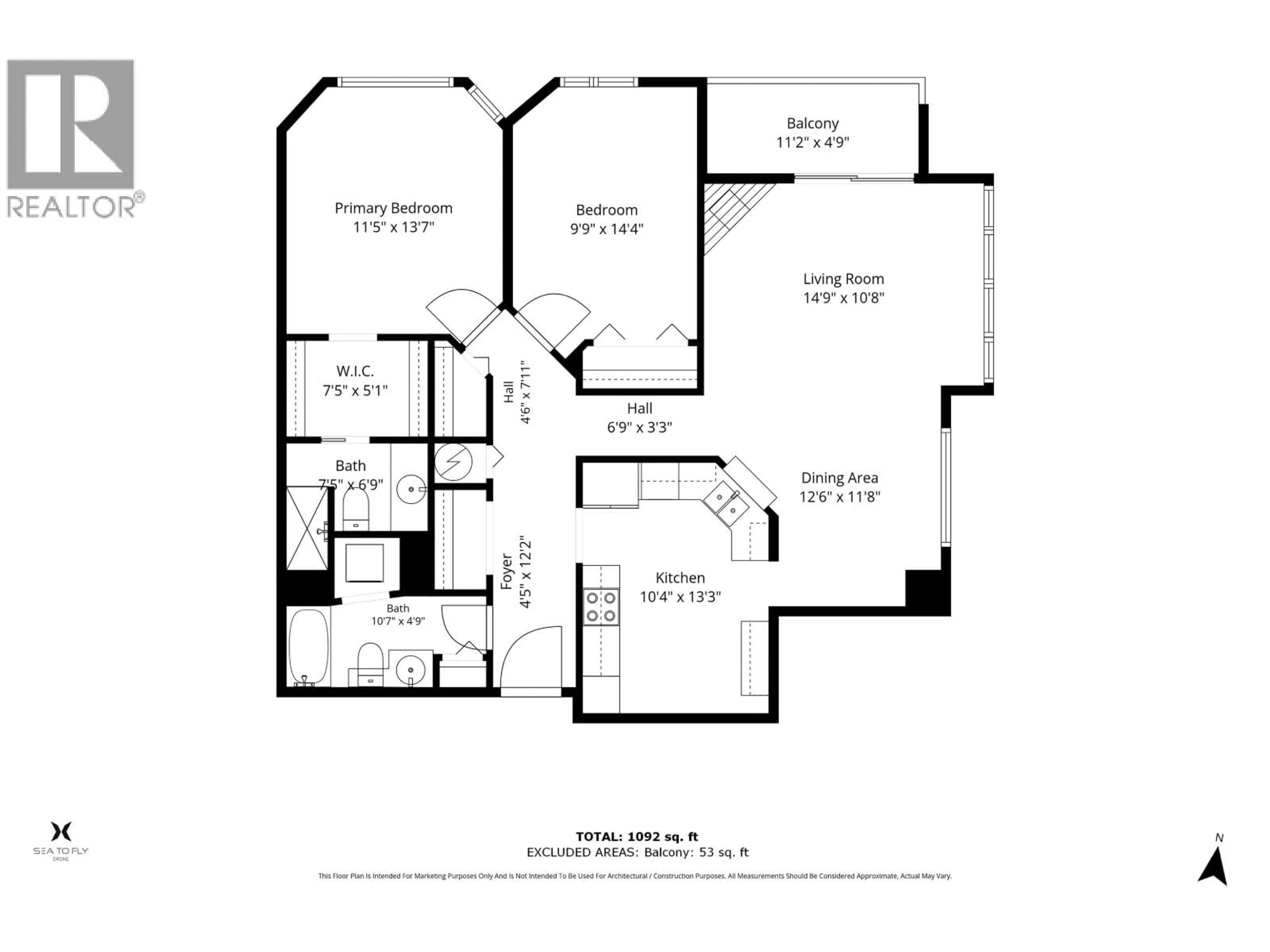 Floor plan for 201 - 1460 PEMBERTON AVENUE, Squamish British Columbia V8B0J9