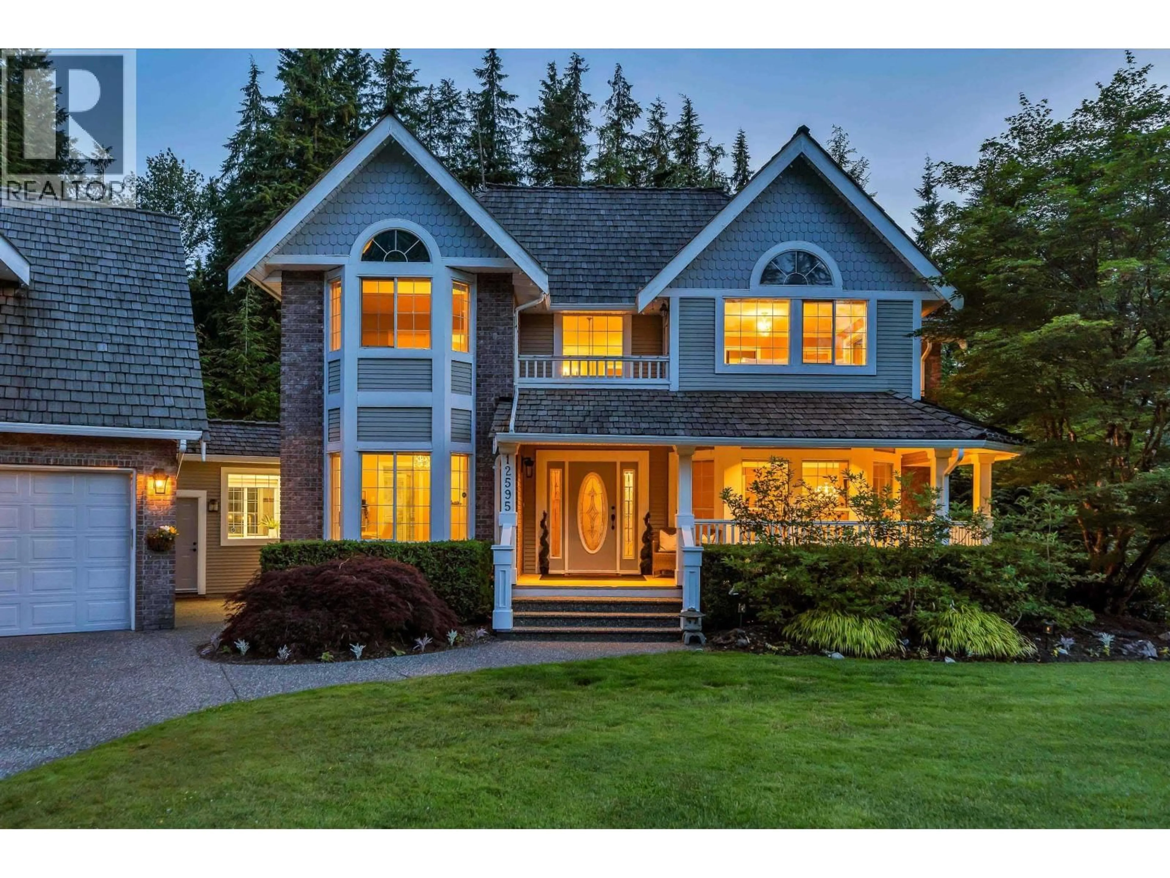Home with vinyl exterior material, street for 12595 266 STREET, Maple Ridge British Columbia V2W1C9