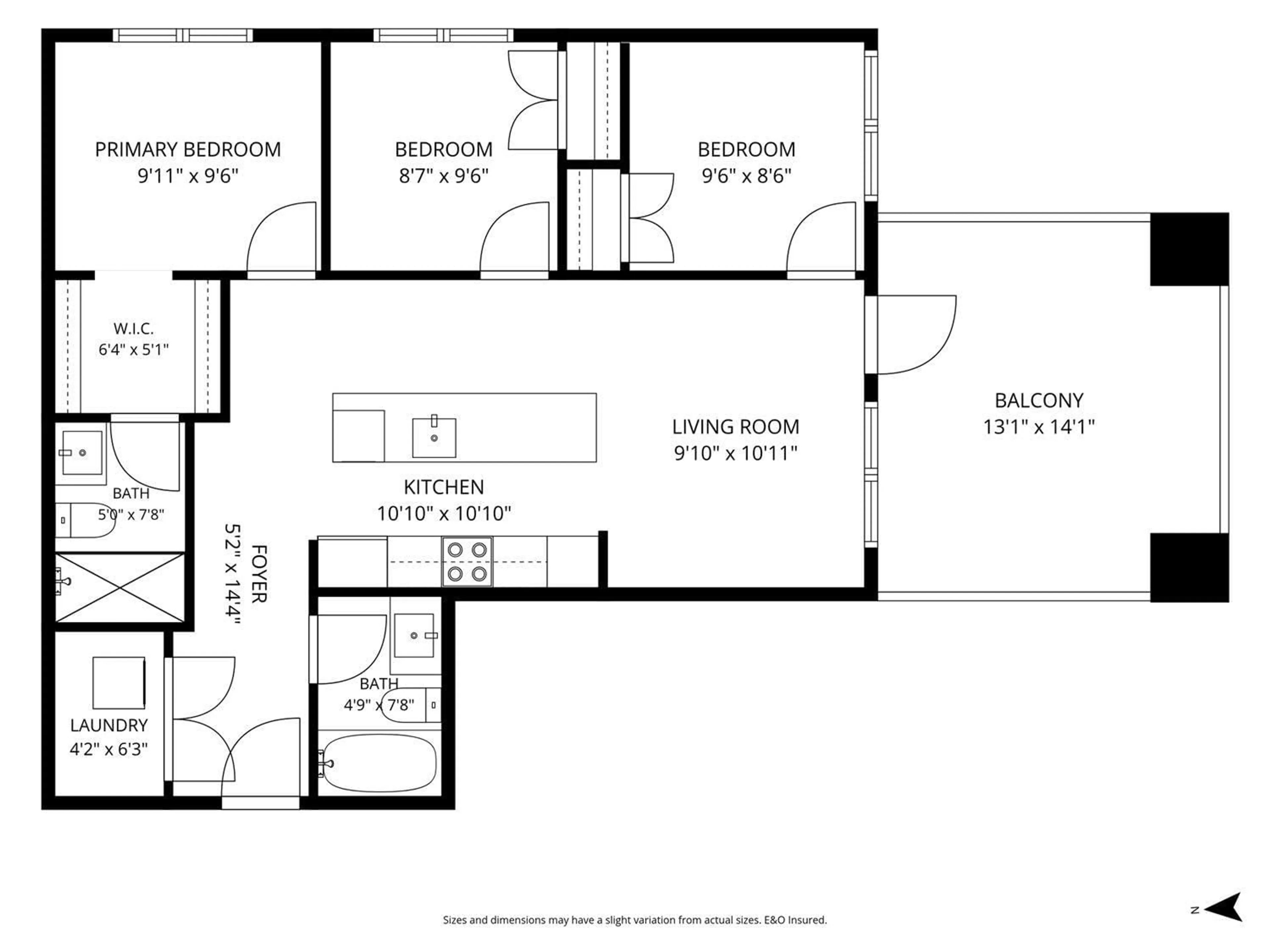 Floor plan for 211 - 45511 CAMPUS DRIVE, Chilliwack British Columbia V2R6K8