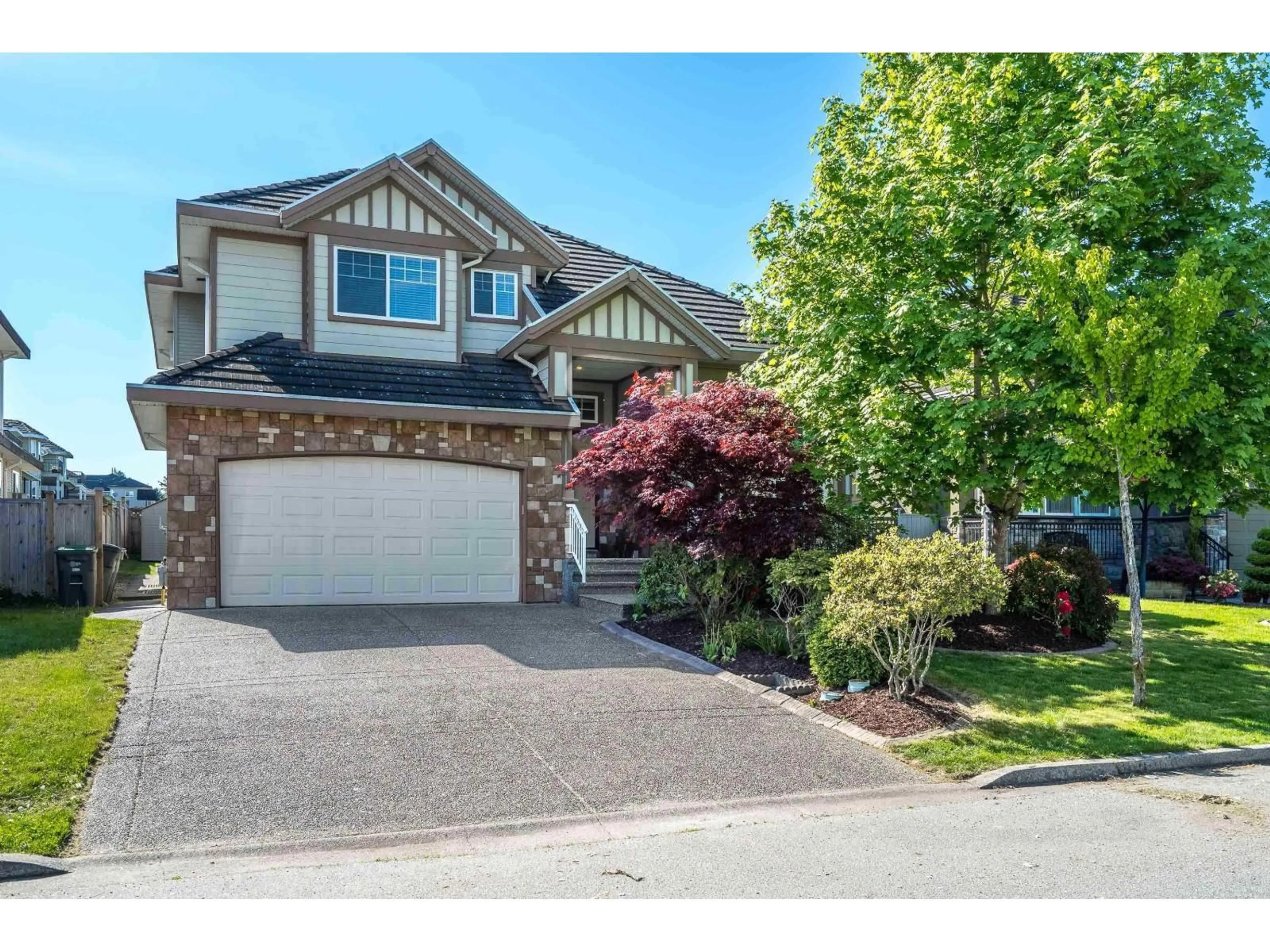 Home with vinyl exterior material, street for 7625 151A STREET, Surrey British Columbia V3S5P1