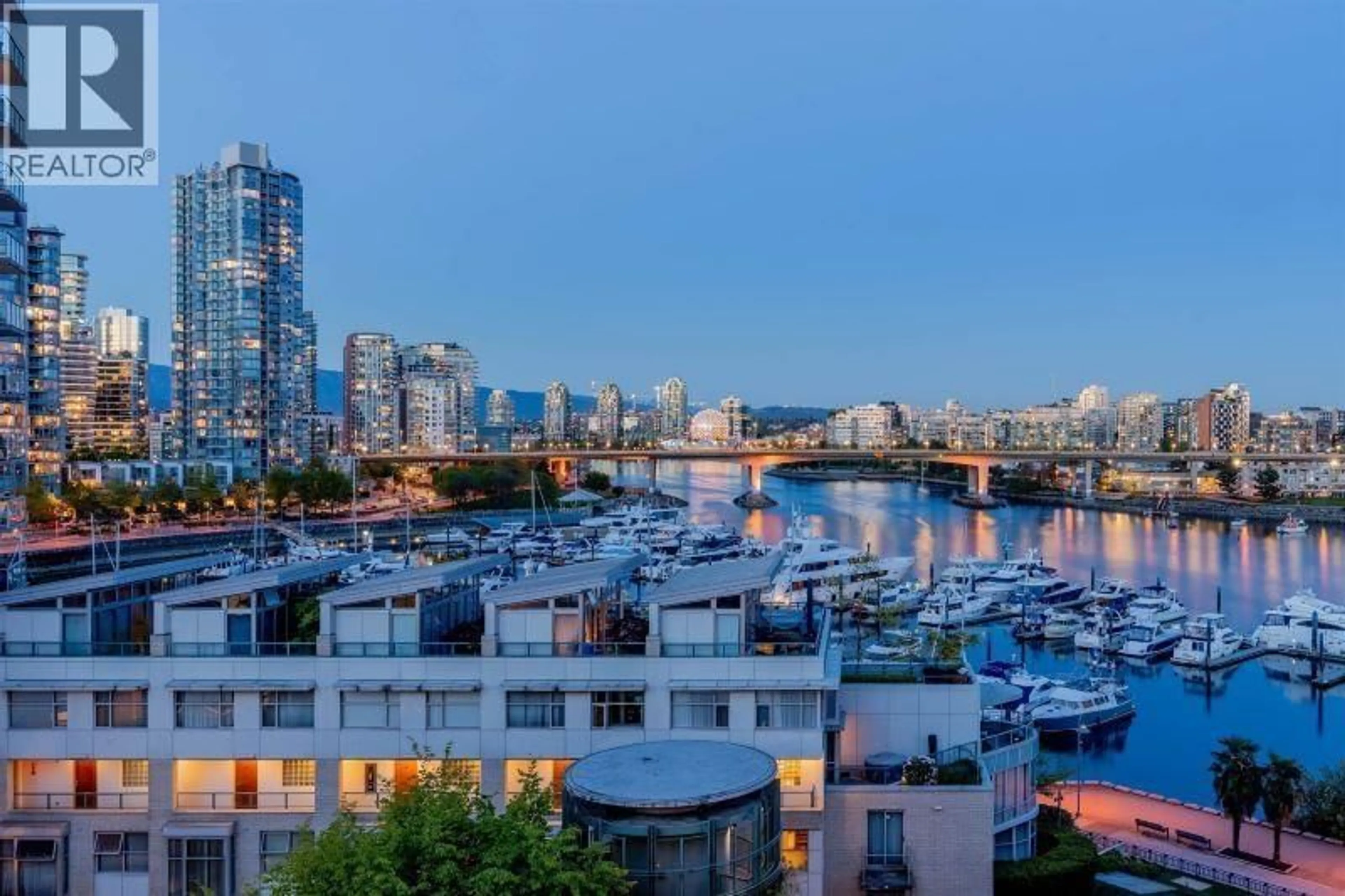Patio, water/lake/river/ocean view for 2206 - 1201 MARINASIDE CRESCENT, Vancouver British Columbia V6Z2V2